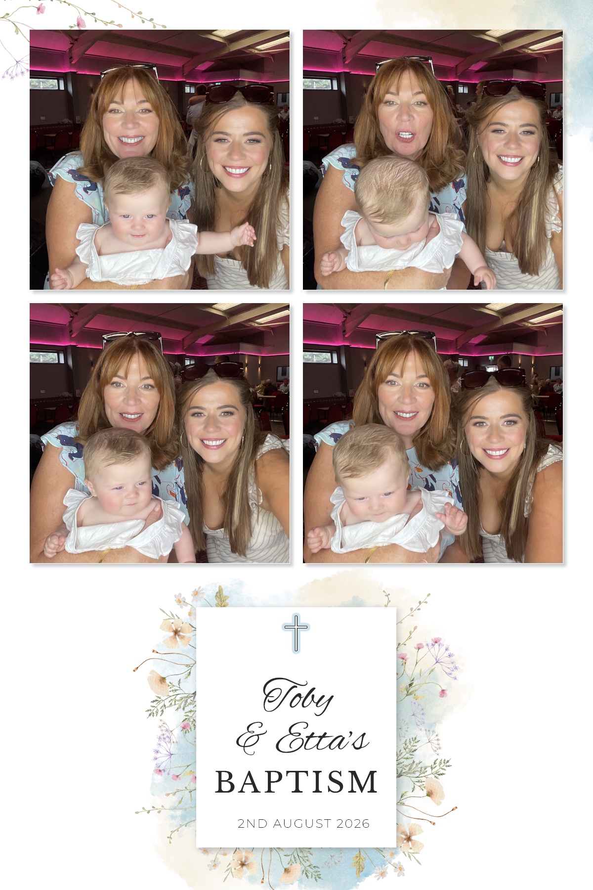 Toby & Etta's Christening | View more photos from the event at gallery.liverpoolselfiemirror.co.uk/u/LiverpoolSelfieMirror/Toby-Ettas-Christening