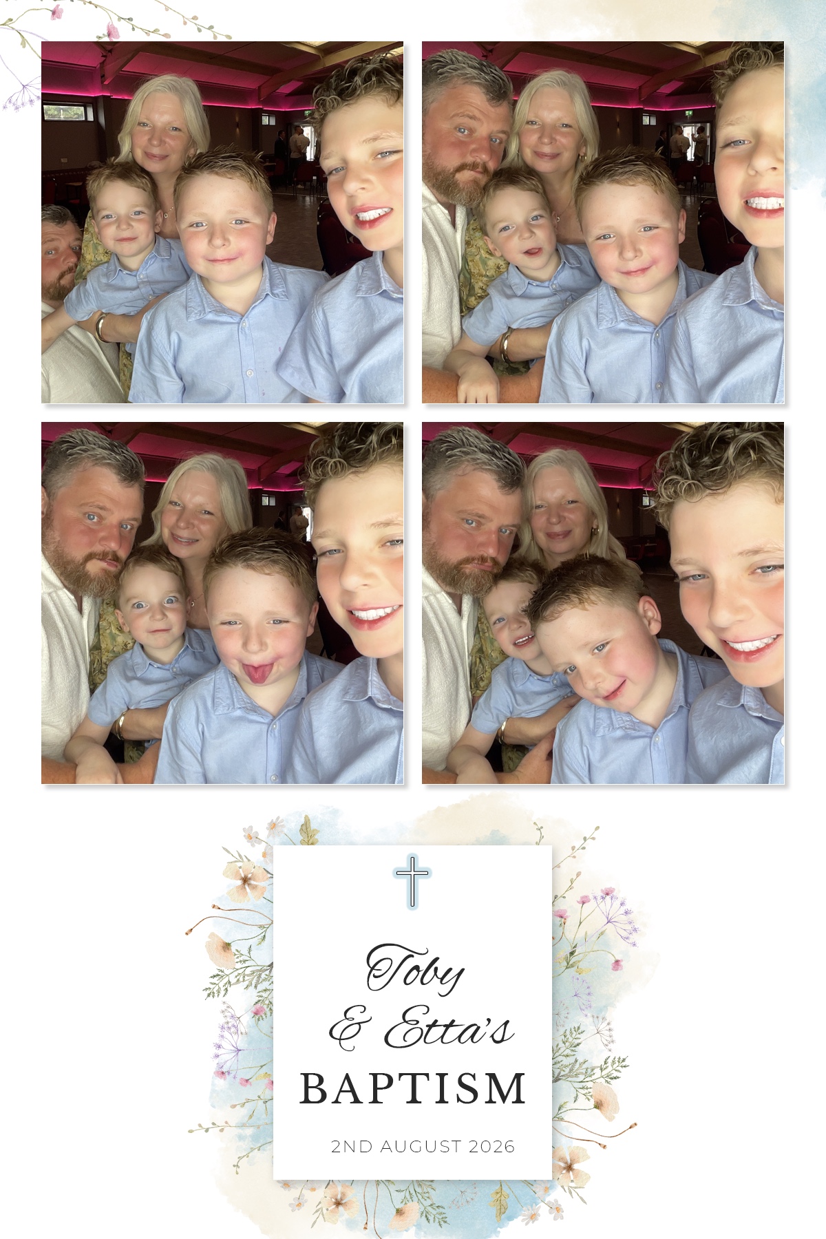 Toby & Etta's Christening | View more photos from the event at gallery.liverpoolselfiemirror.co.uk/u/LiverpoolSelfieMirror/Toby-Ettas-Christening