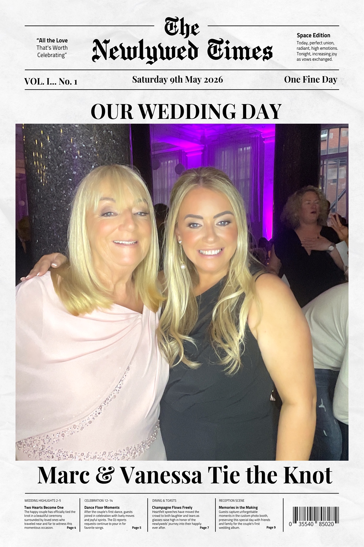 Vanessa & Marc's Wedding | View more photos from the event at gallery.liverpoolselfiemirror.co.uk/u/LiverpoolSelfieMirror/Vanessa-Marcs-Wedding