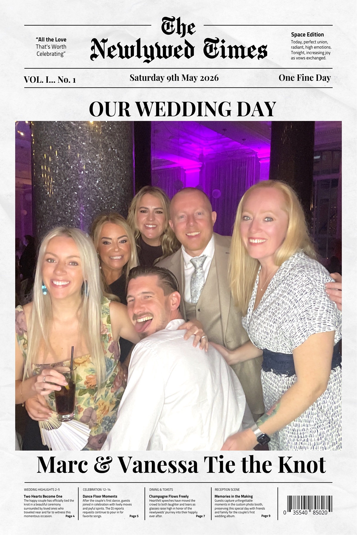 Vanessa & Marc's Wedding | View more photos from the event at gallery.liverpoolselfiemirror.co.uk/u/LiverpoolSelfieMirror/Vanessa-Marcs-Wedding