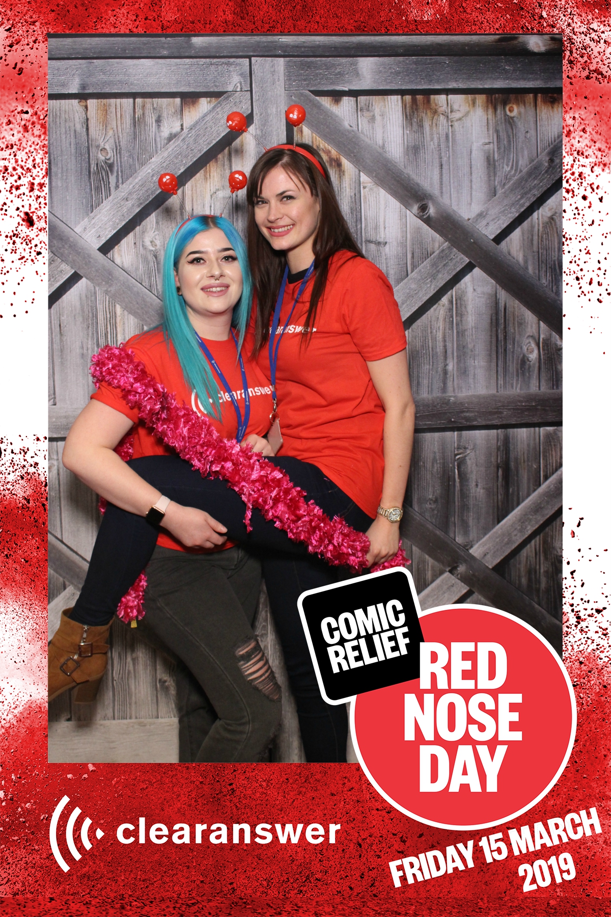 Clear Answer Red Nose Day  | View more photos from the event at gallery.magicimages.uk/u/MagicImages/Clear-Answer-Red-Nose-Day