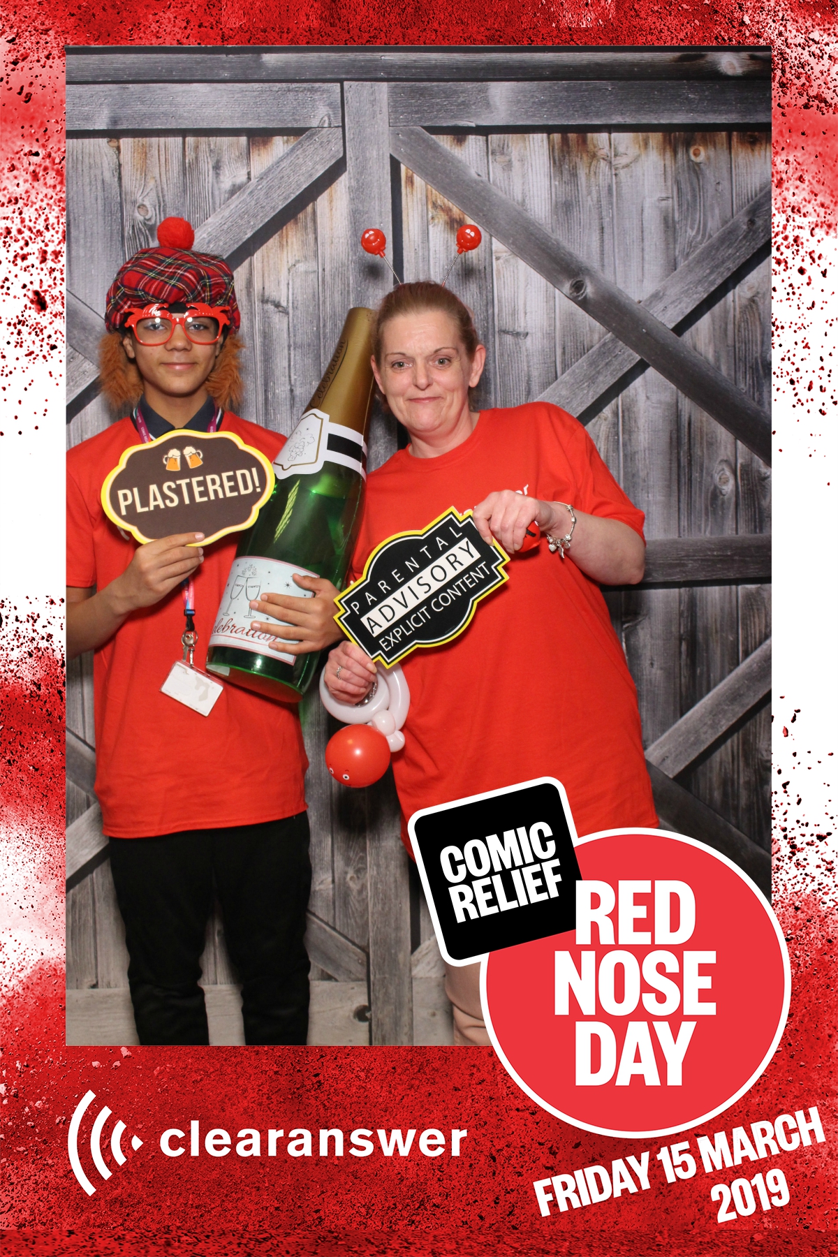 Clear Answer Red Nose Day  | View more photos from the event at gallery.magicimages.uk/u/MagicImages/Clear-Answer-Red-Nose-Day