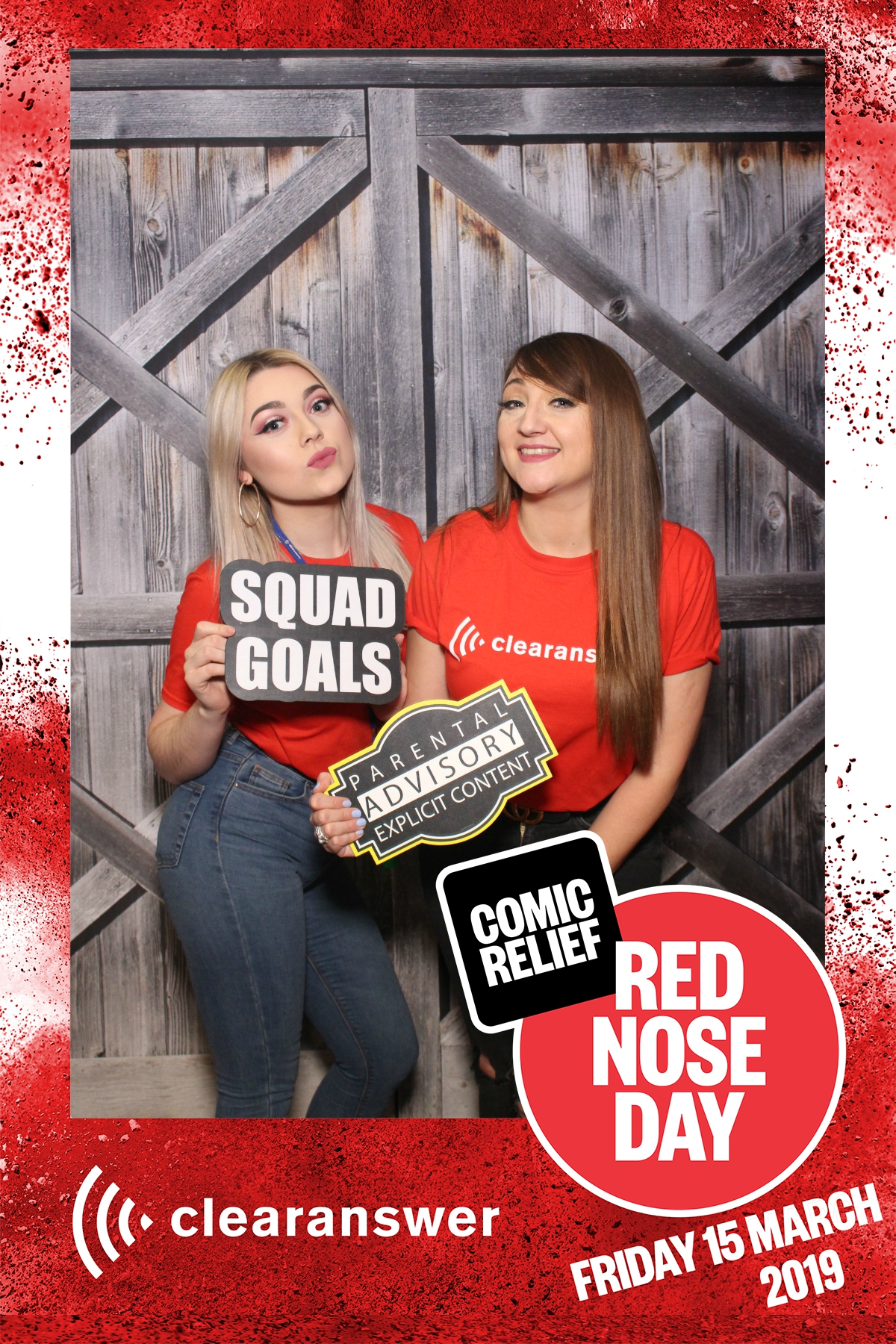 Clear Answer Red Nose Day  | View more photos from the event at gallery.magicimages.uk/u/MagicImages/Clear-Answer-Red-Nose-Day
