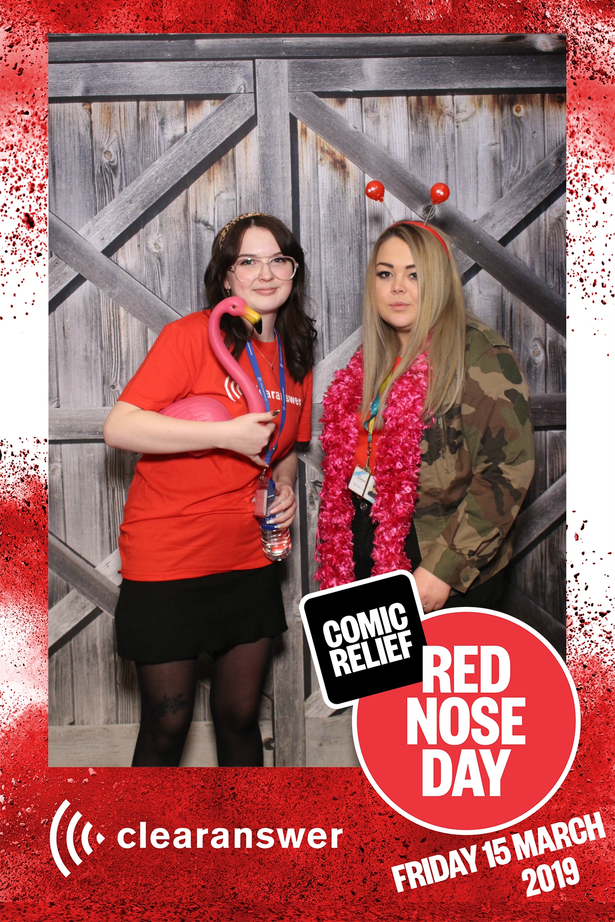 Clear Answer Red Nose Day  | View more photos from the event at gallery.magicimages.uk/u/MagicImages/Clear-Answer-Red-Nose-Day