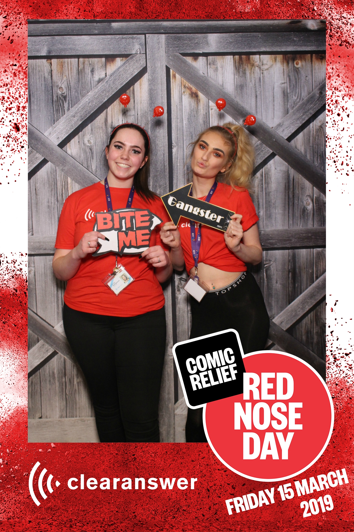 Clear Answer Red Nose Day  | View more photos from the event at gallery.magicimages.uk/u/MagicImages/Clear-Answer-Red-Nose-Day