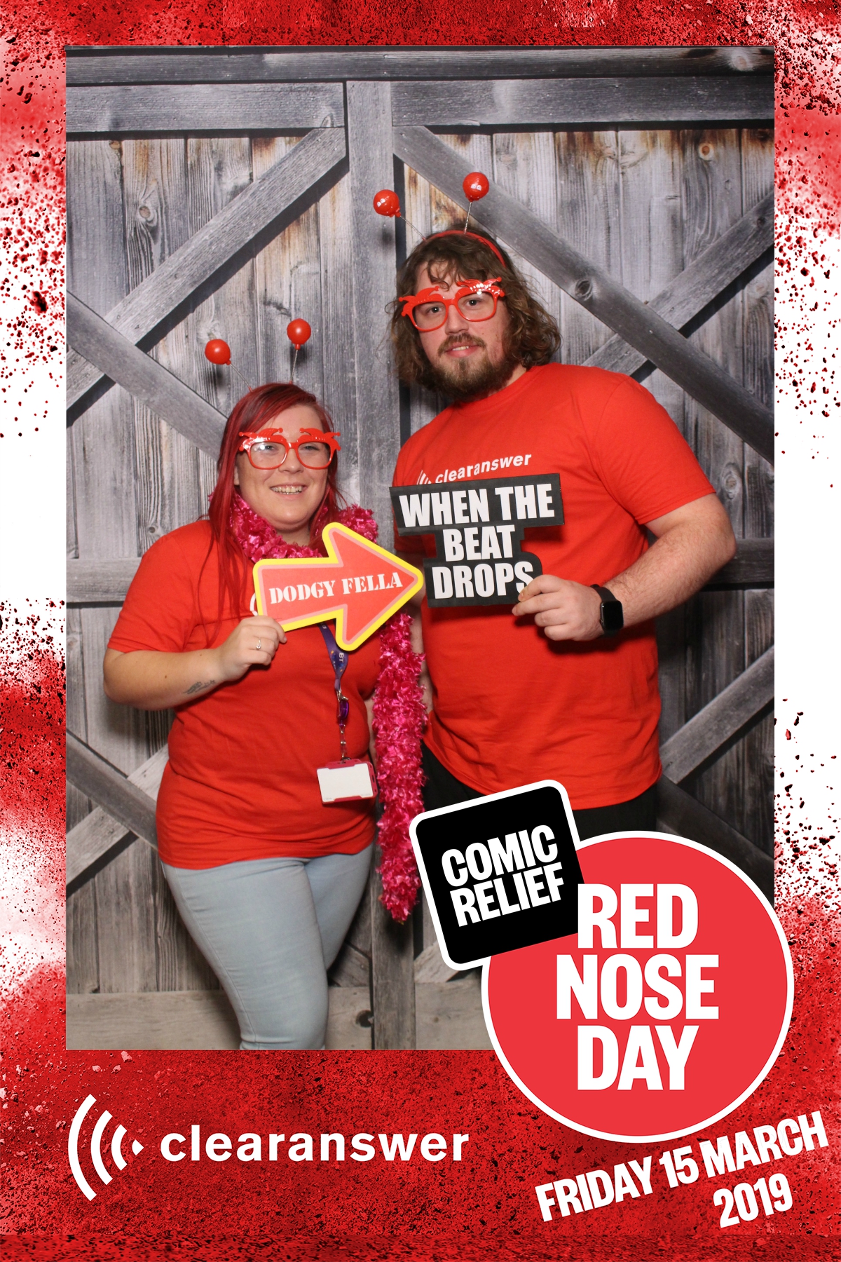 Clear Answer Red Nose Day  | View more photos from the event at gallery.magicimages.uk/u/MagicImages/Clear-Answer-Red-Nose-Day