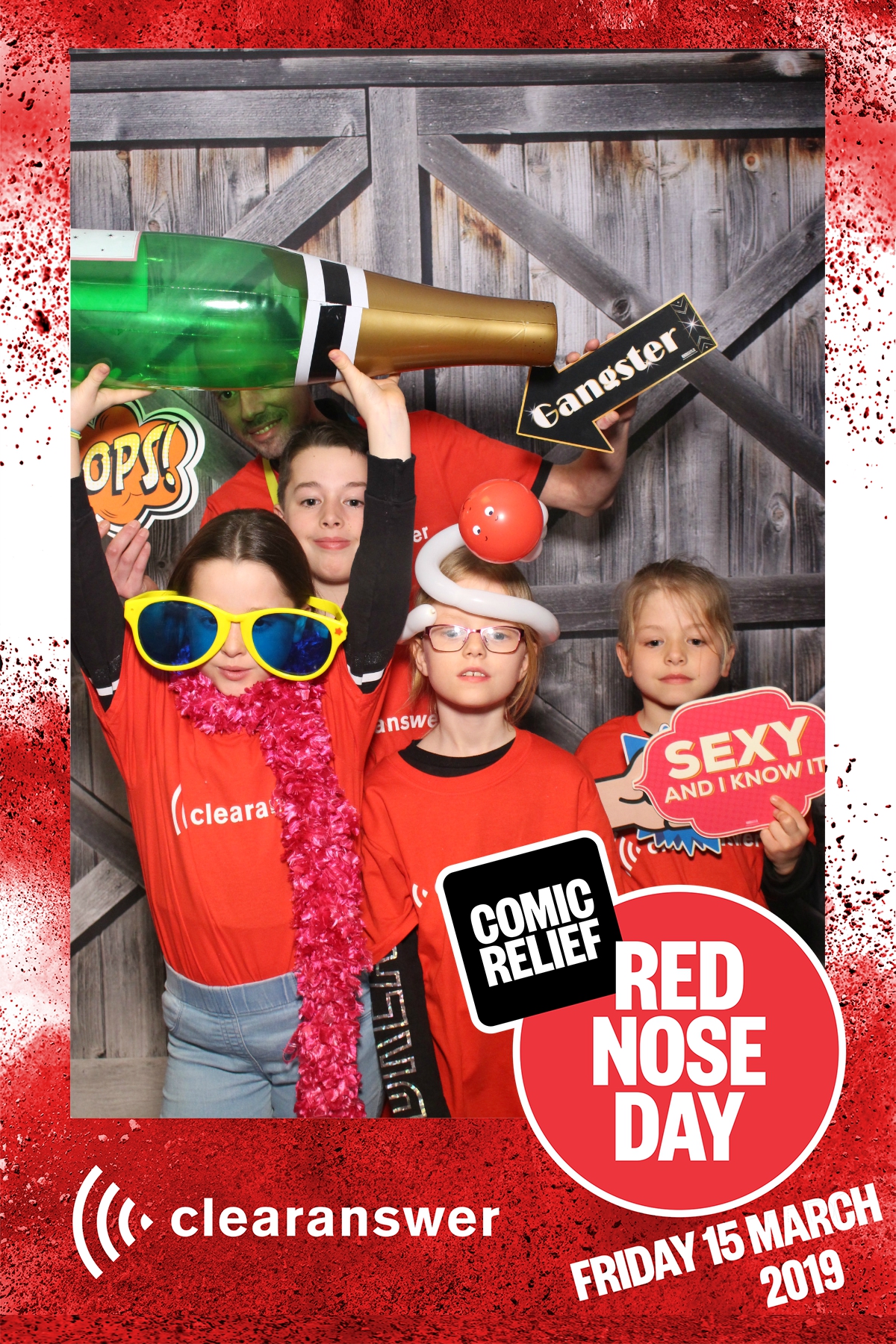 Clear Answer Red Nose Day  | View more photos from the event at gallery.magicimages.uk/u/MagicImages/Clear-Answer-Red-Nose-Day