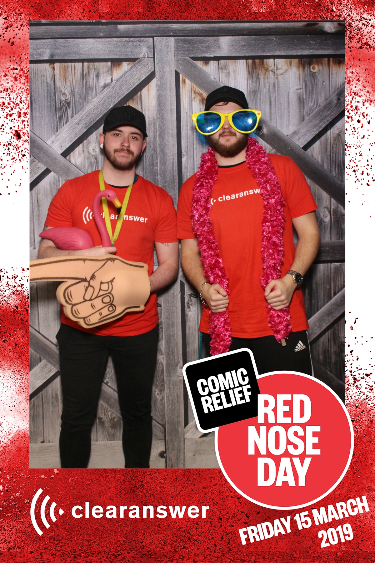 Clear Answer Red Nose Day  | View more photos from the event at gallery.magicimages.uk/u/MagicImages/Clear-Answer-Red-Nose-Day