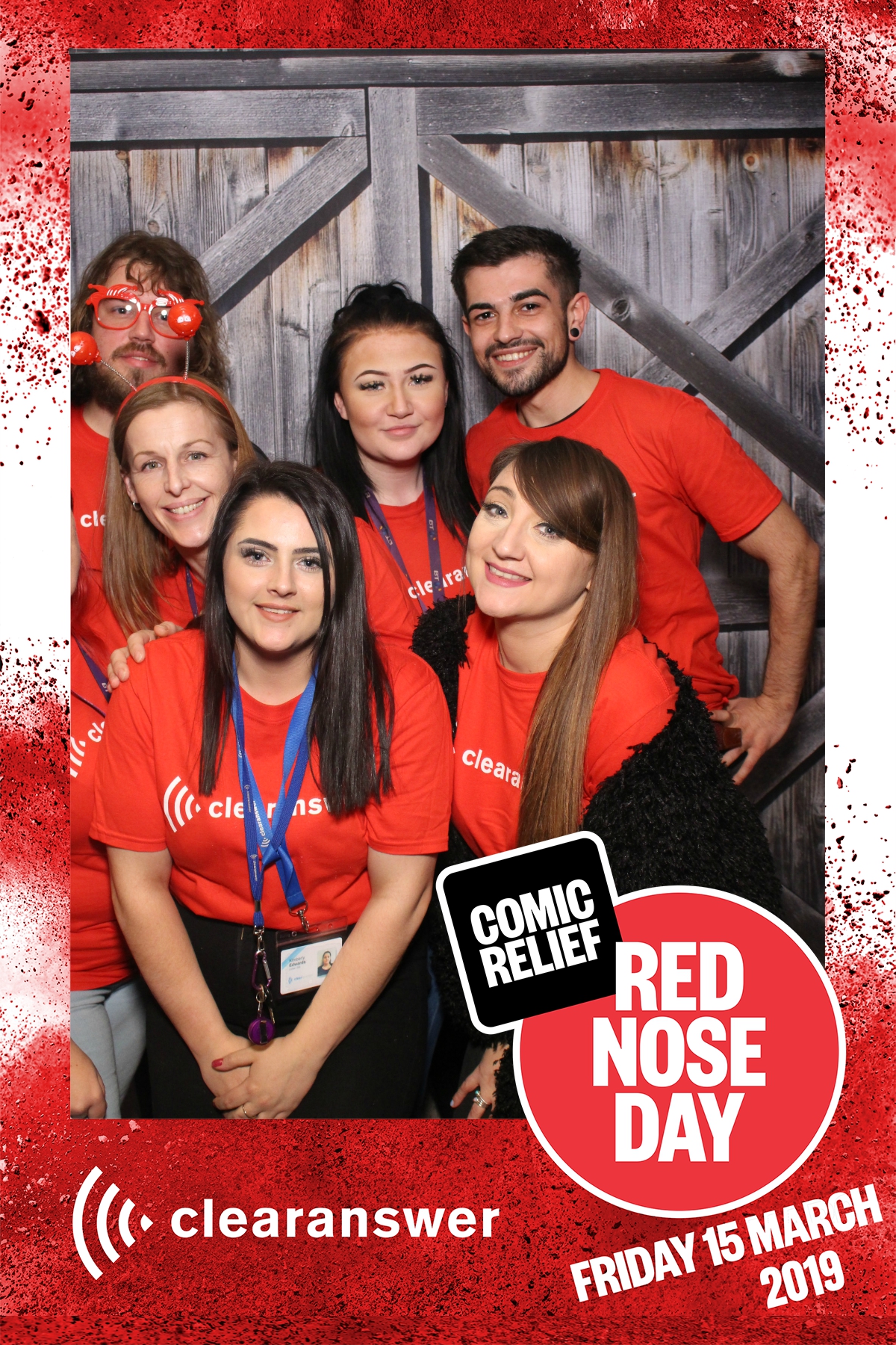 Clear Answer Red Nose Day  | View more photos from the event at gallery.magicimages.uk/u/MagicImages/Clear-Answer-Red-Nose-Day