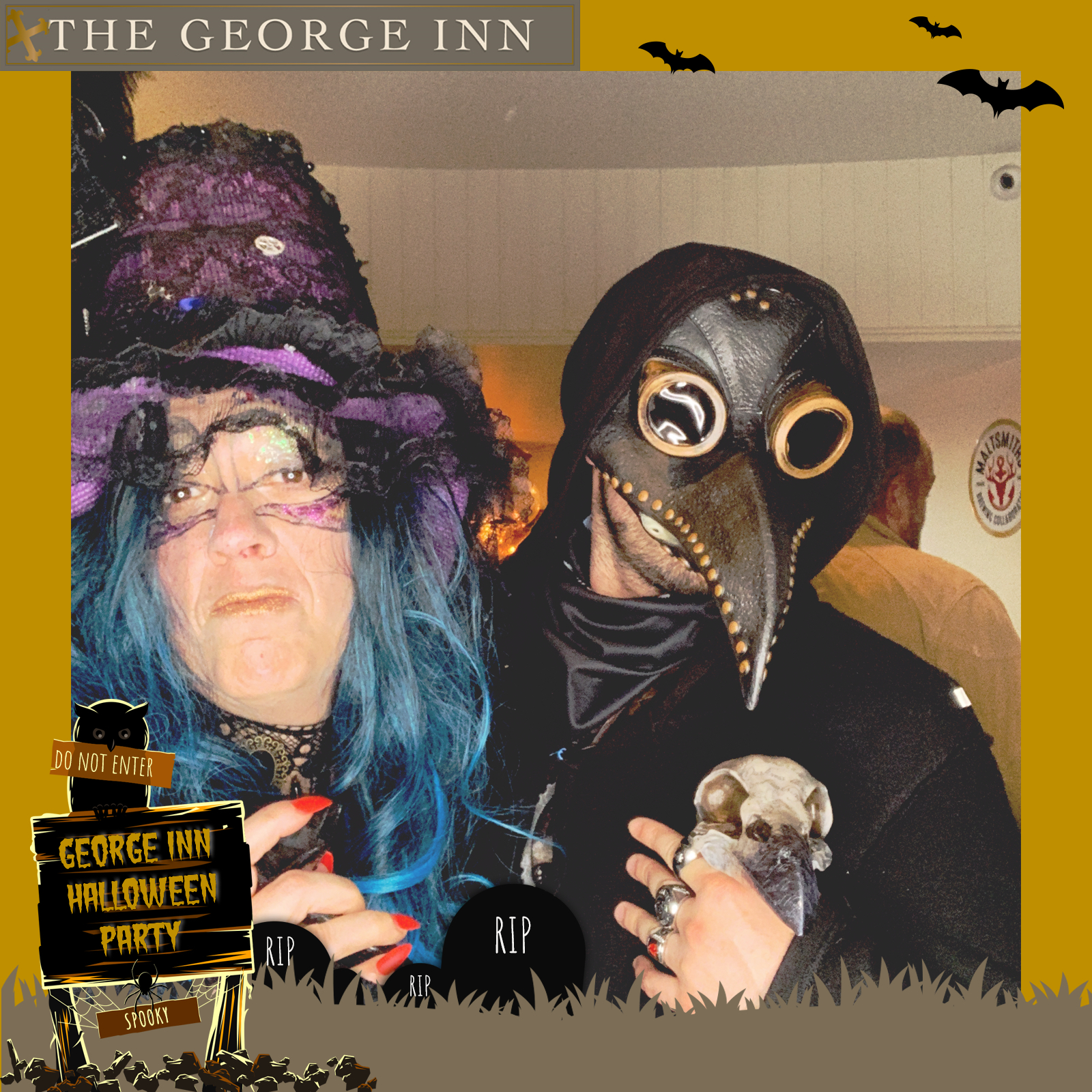 George INN Halloween party   | View more photos from the event at gallery.magicimages.uk/u/MagicImages/George-INN-Halloween-party