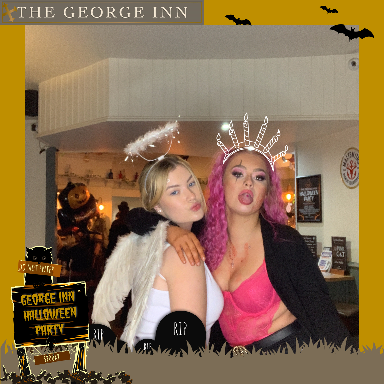 George INN Halloween party   | View more photos from the event at gallery.magicimages.uk/u/MagicImages/George-INN-Halloween-party