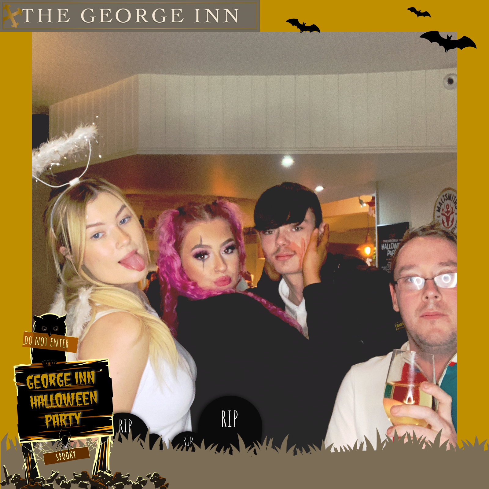 George INN Halloween party   | View more photos from the event at gallery.magicimages.uk/u/MagicImages/George-INN-Halloween-party