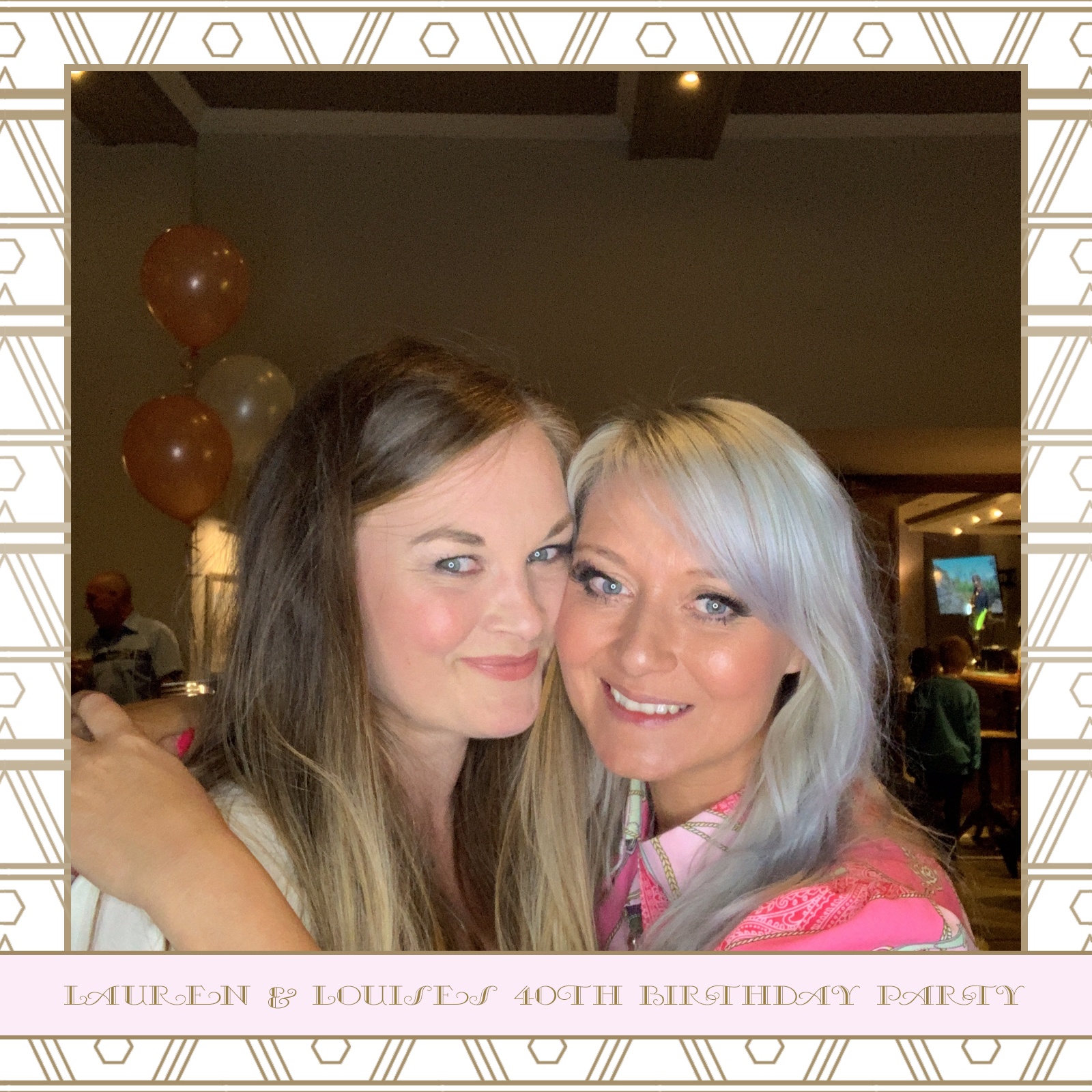 Lauren & Louise's 40th Birthday party  | View more photos from the event at gallery.magicimages.uk/u/MagicImages/Lauren-Louises-40th-Birthday-party