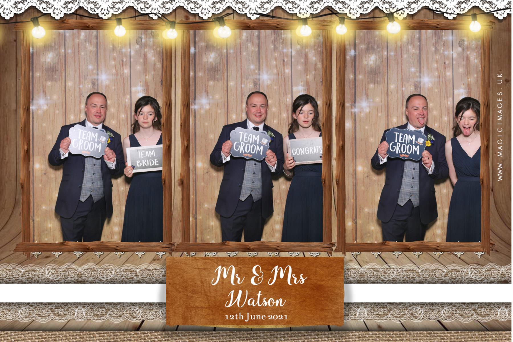 Mr & Mrs Watson | View more photos from the event at gallery.magicimages.uk/u/MagicImages/Mr-Mrs-Watson