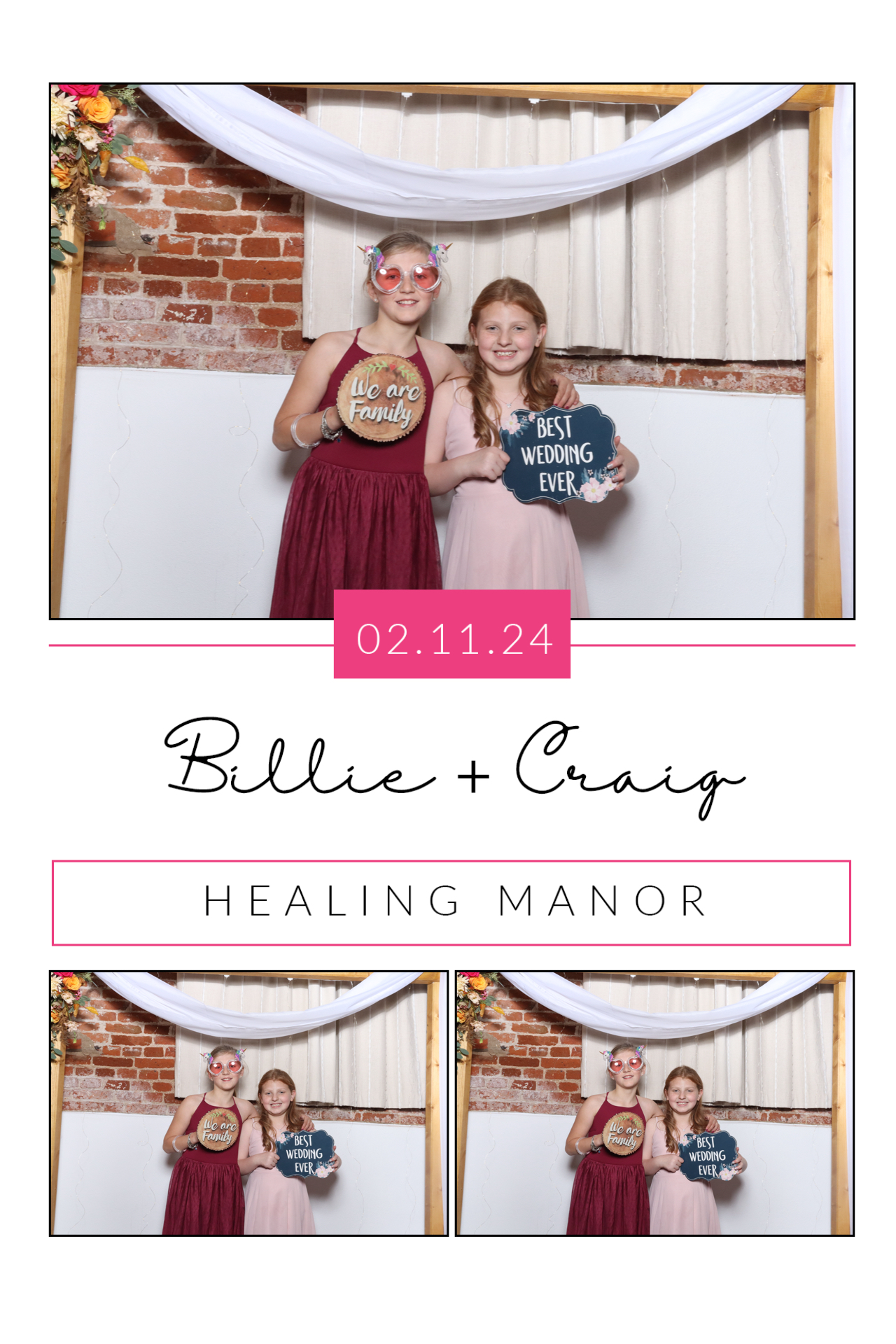 Billie & Craig  | View more photos from the event at gallery.magicimages.uk/u/MagicImages/Billie-Craig