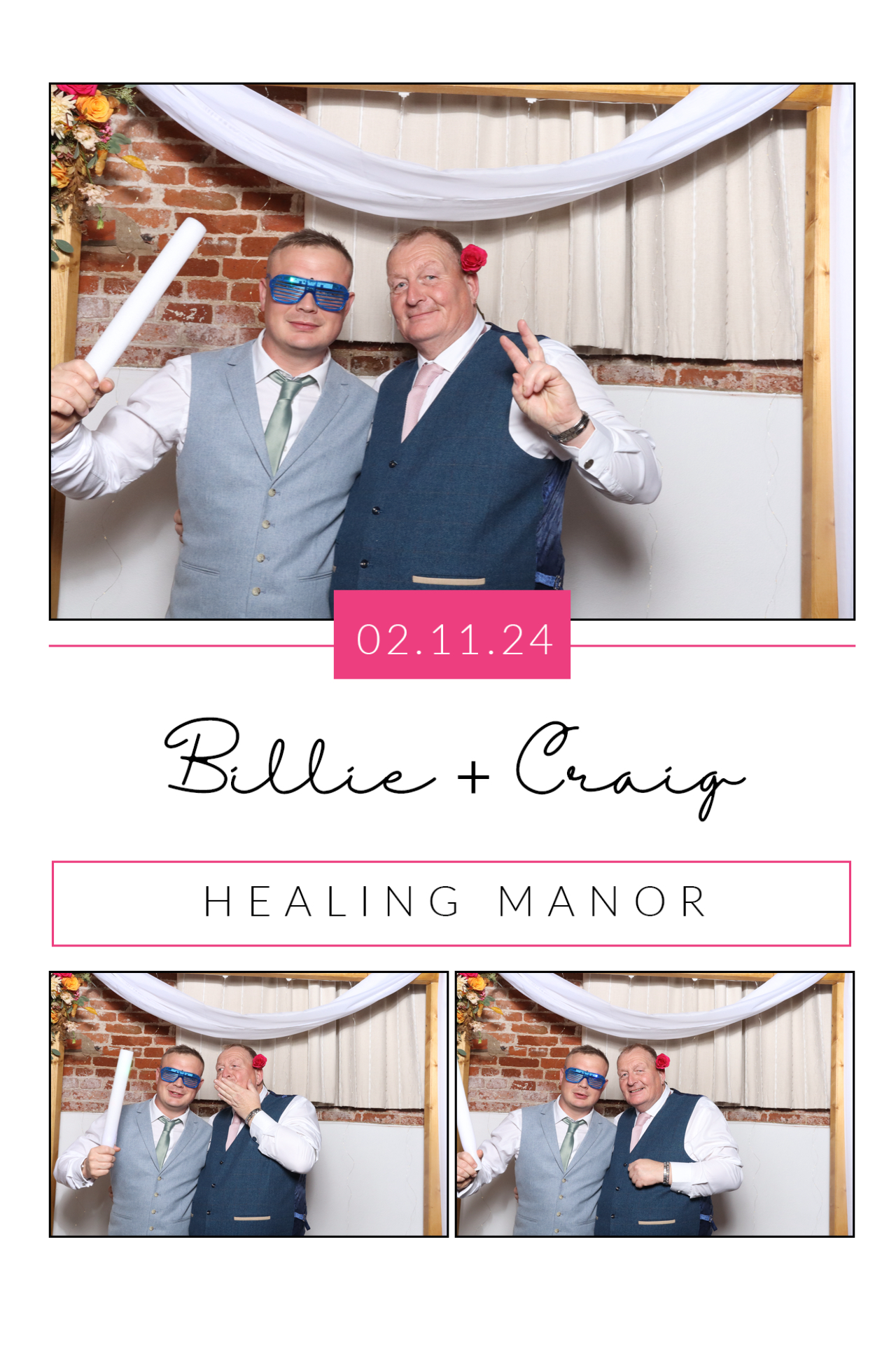 Billie & Craig  | View more photos from the event at gallery.magicimages.uk/u/MagicImages/Billie-Craig