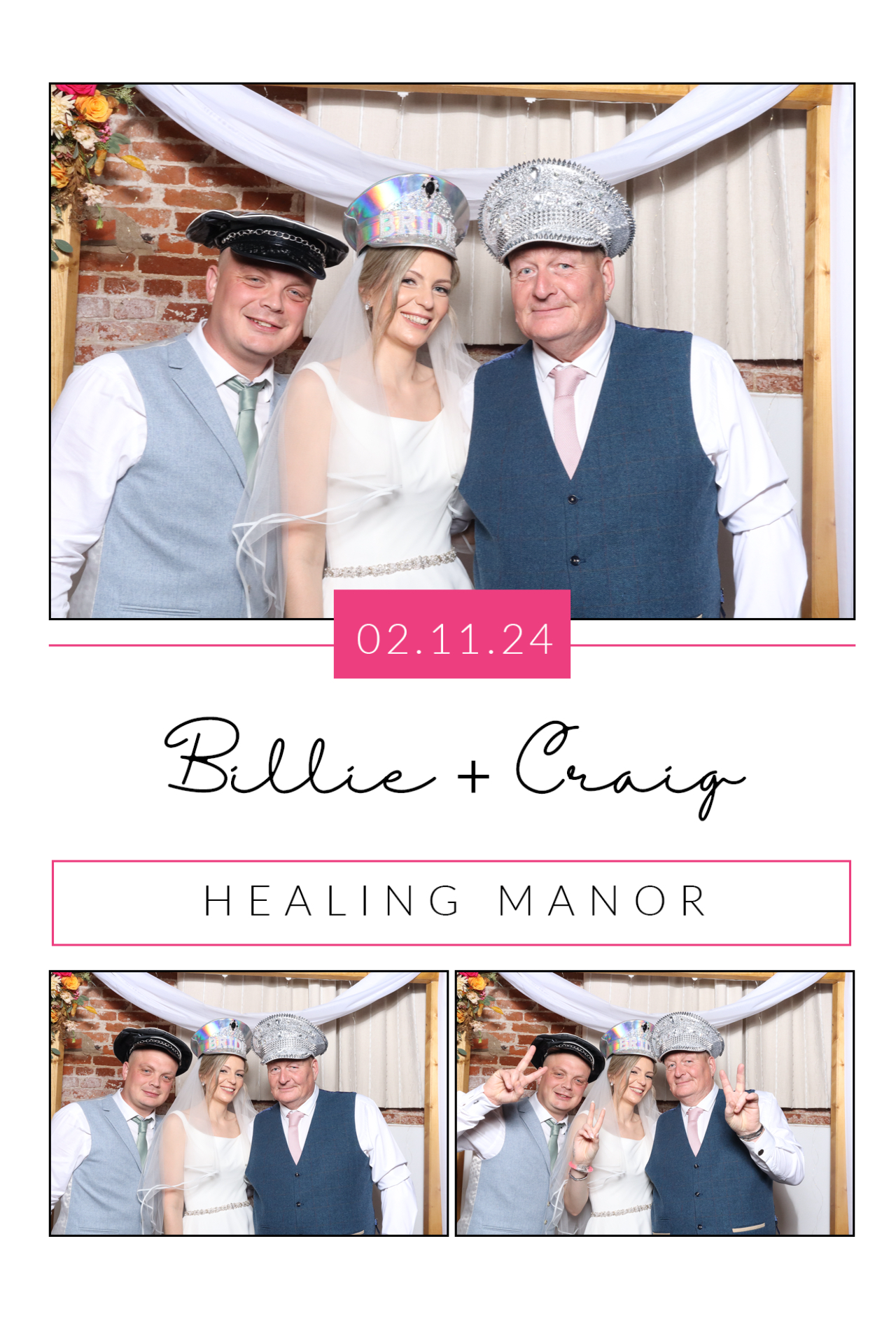 Billie & Craig  | View more photos from the event at gallery.magicimages.uk/u/MagicImages/Billie-Craig