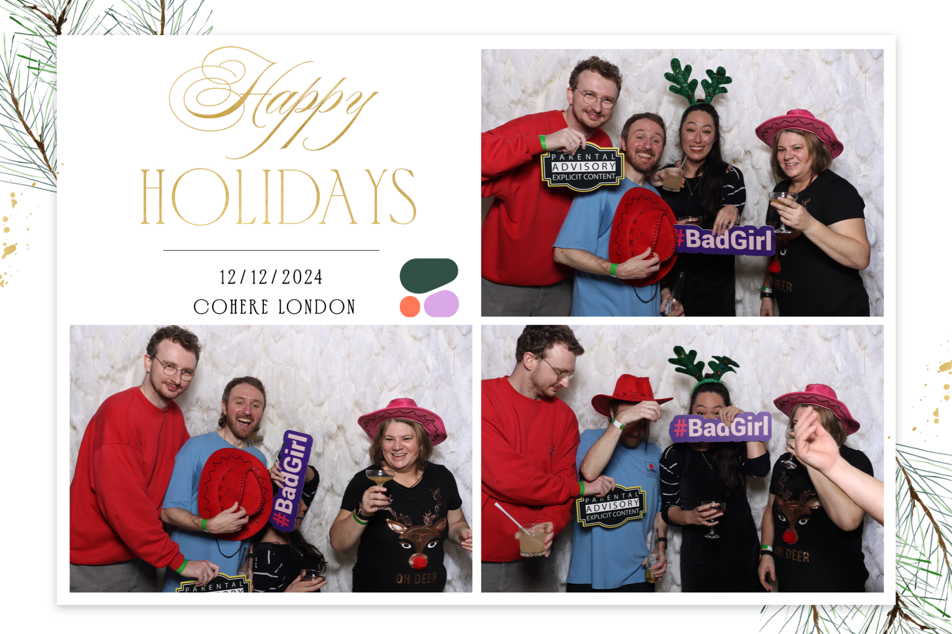 Cohere Christmas Party   | View more photos from the event at gallery.magicimages.uk/u/MagicImages/Cohere-Christmas-Party