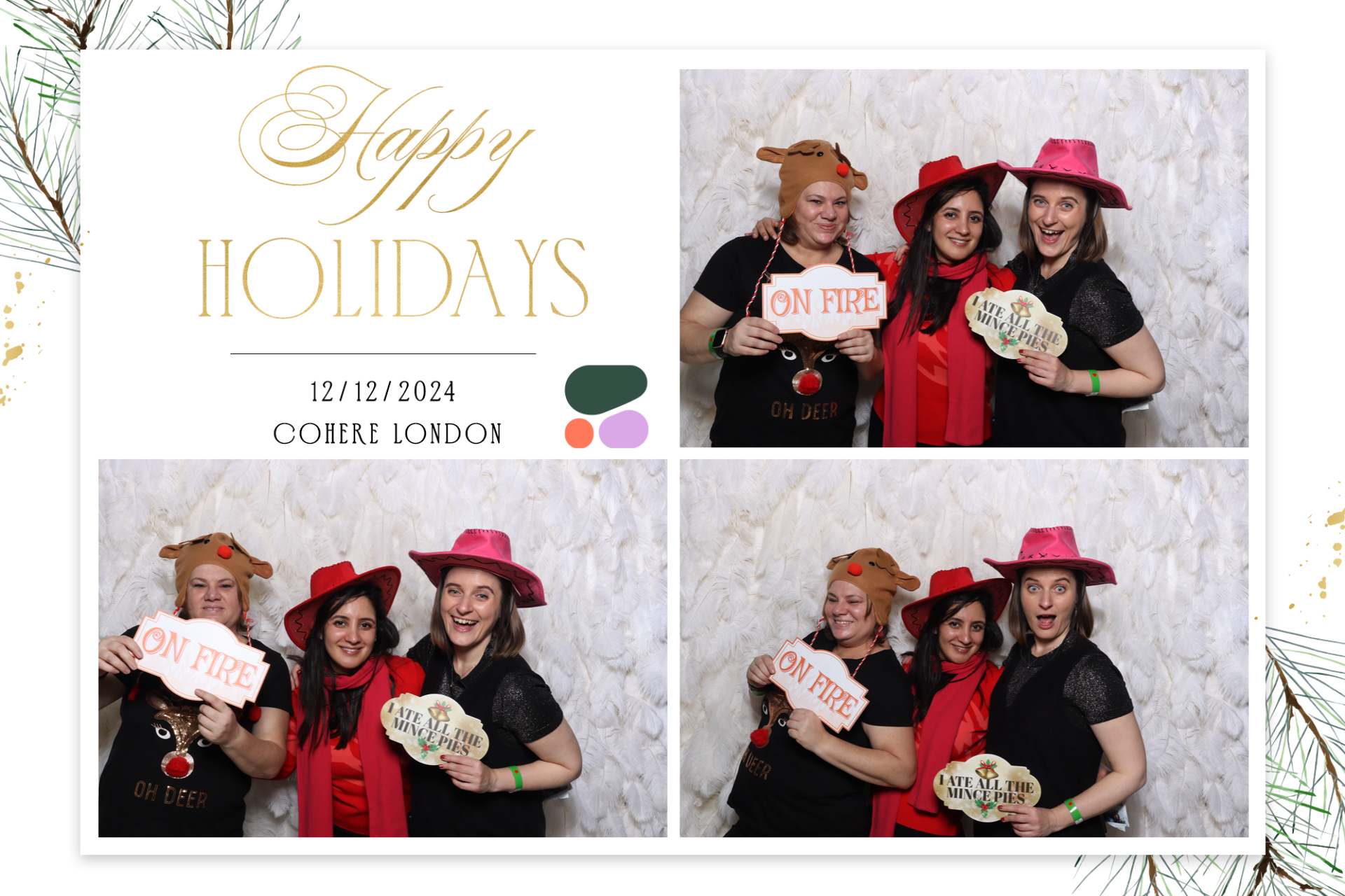 Cohere Christmas Party   | View more photos from the event at gallery.magicimages.uk/u/MagicImages/Cohere-Christmas-Party