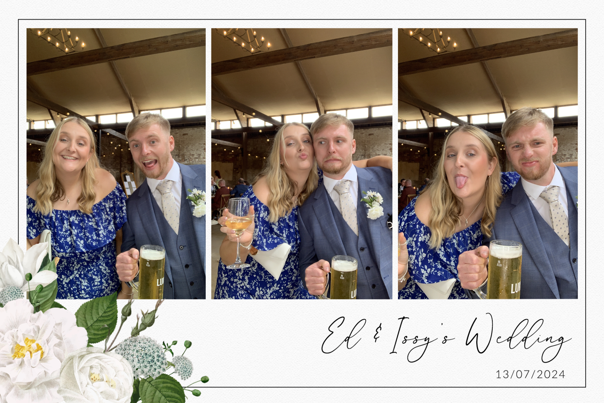 Ed & Issy's Photo booth images  | View more photos from the event at gallery.magicimages.uk/u/MagicImages/Ed-Issys-Photo-booth-images
