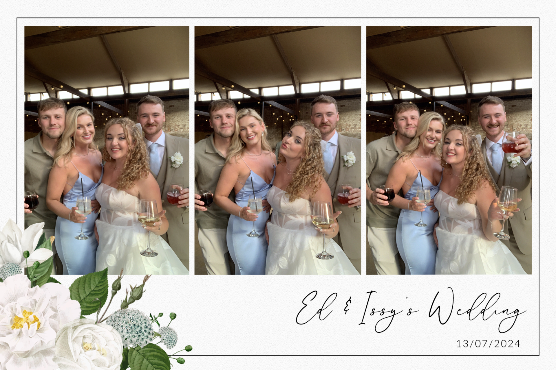 Ed & Issy's Photo booth images  | View more photos from the event at gallery.magicimages.uk/u/MagicImages/Ed-Issys-Photo-booth-images