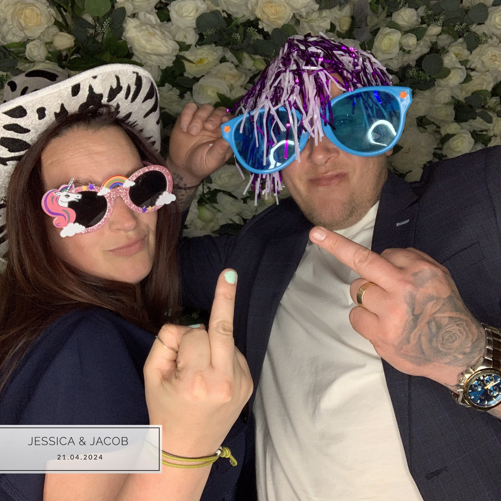 Jessica and Jacob Photo booth  | View more photos from the event at gallery.magicimages.uk/u/MagicImages/Jessica-and-Jacob-Photo-booth