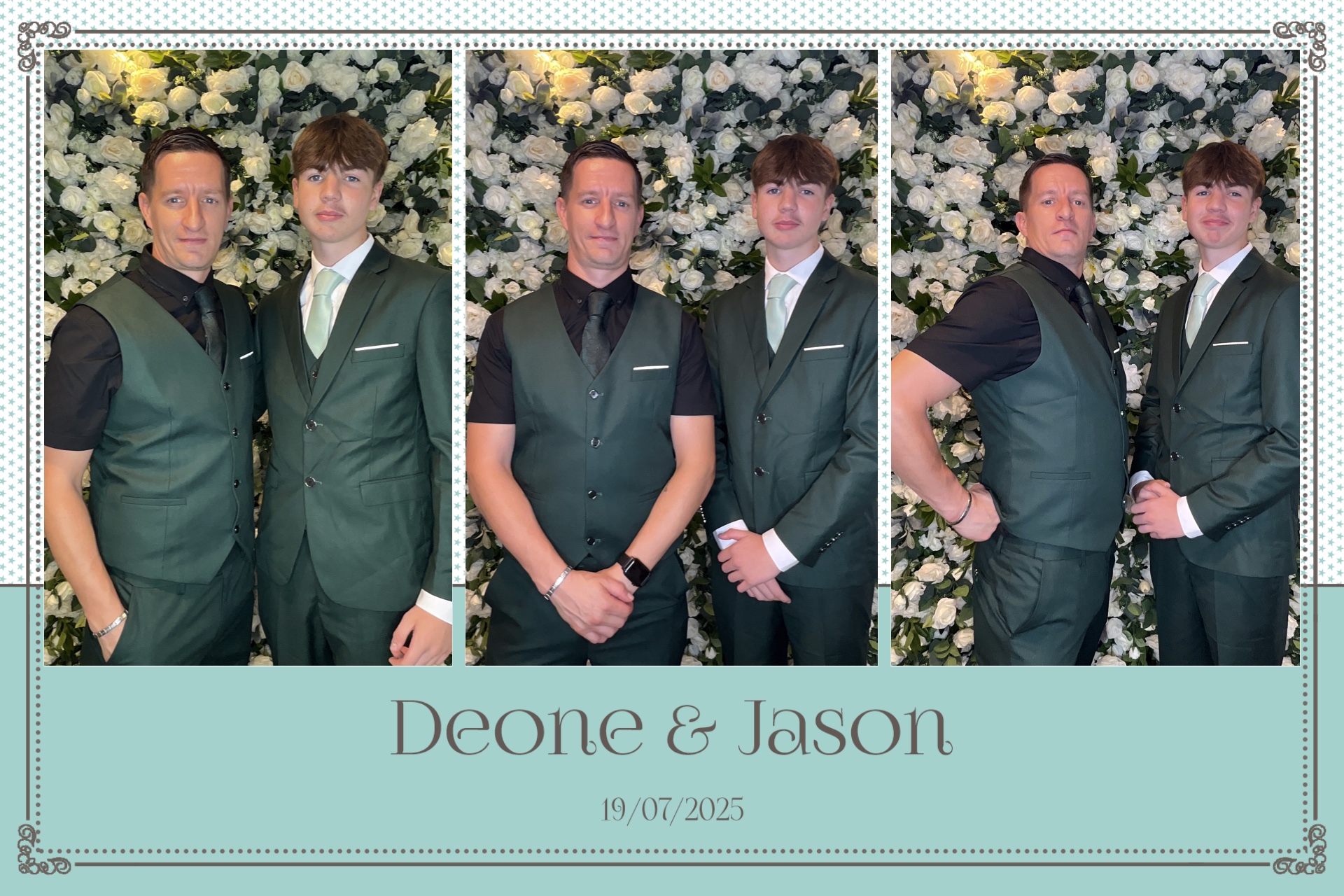 Deone & Jason Photo Booth Images  | View more photos from the event at gallery.magicimages.uk/u/MagicImages/Deone-Jason-Photo-Booth-Images