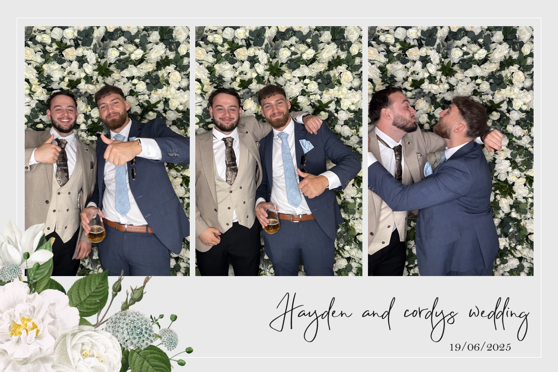 Hayden & Cordys Photo booth  | View more photos from the event at gallery.magicimages.uk/u/MagicImages/Hayden-Cordys-Photo-booth