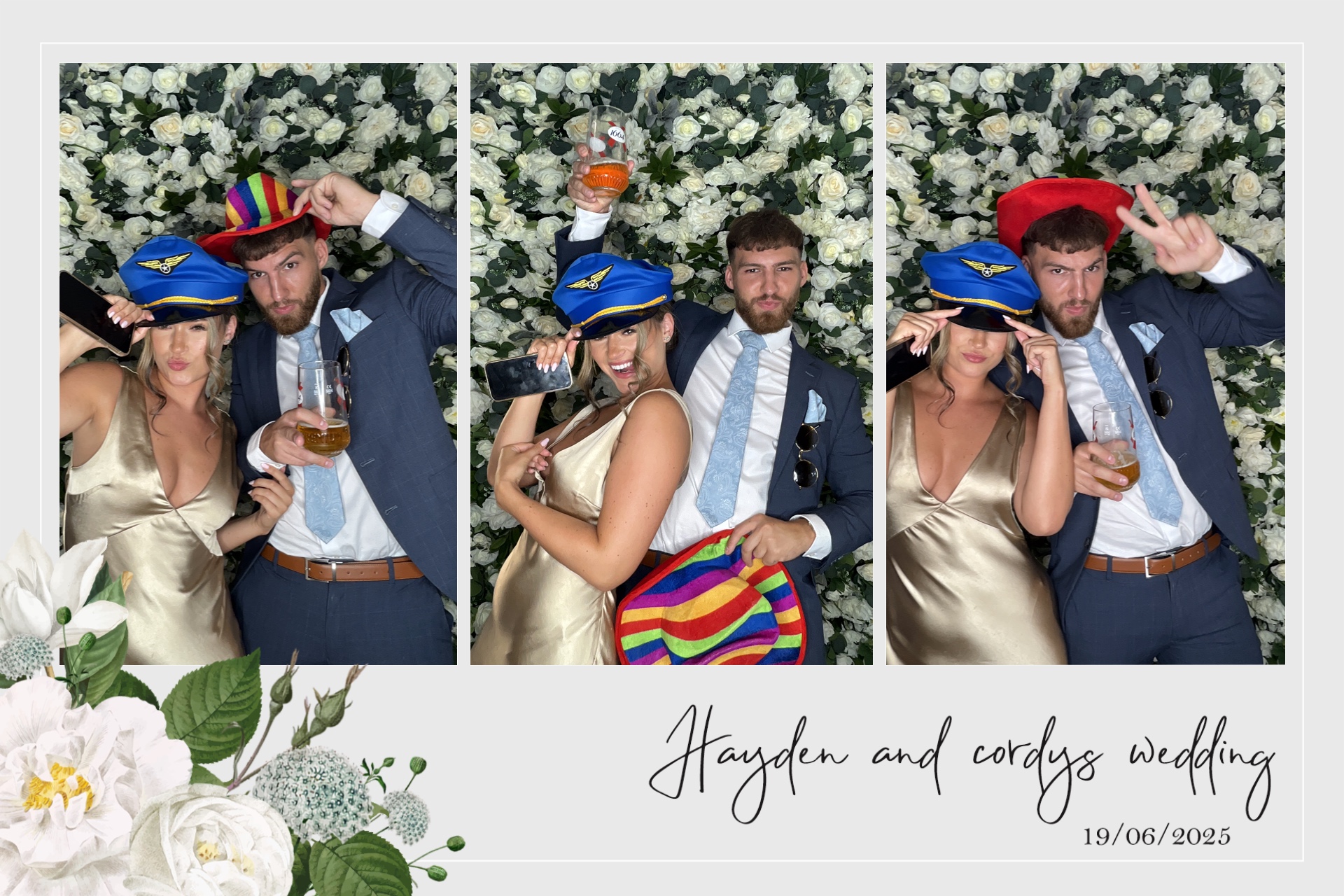 Hayden & Cordys Photo booth  | View more photos from the event at gallery.magicimages.uk/u/MagicImages/Hayden-Cordys-Photo-booth