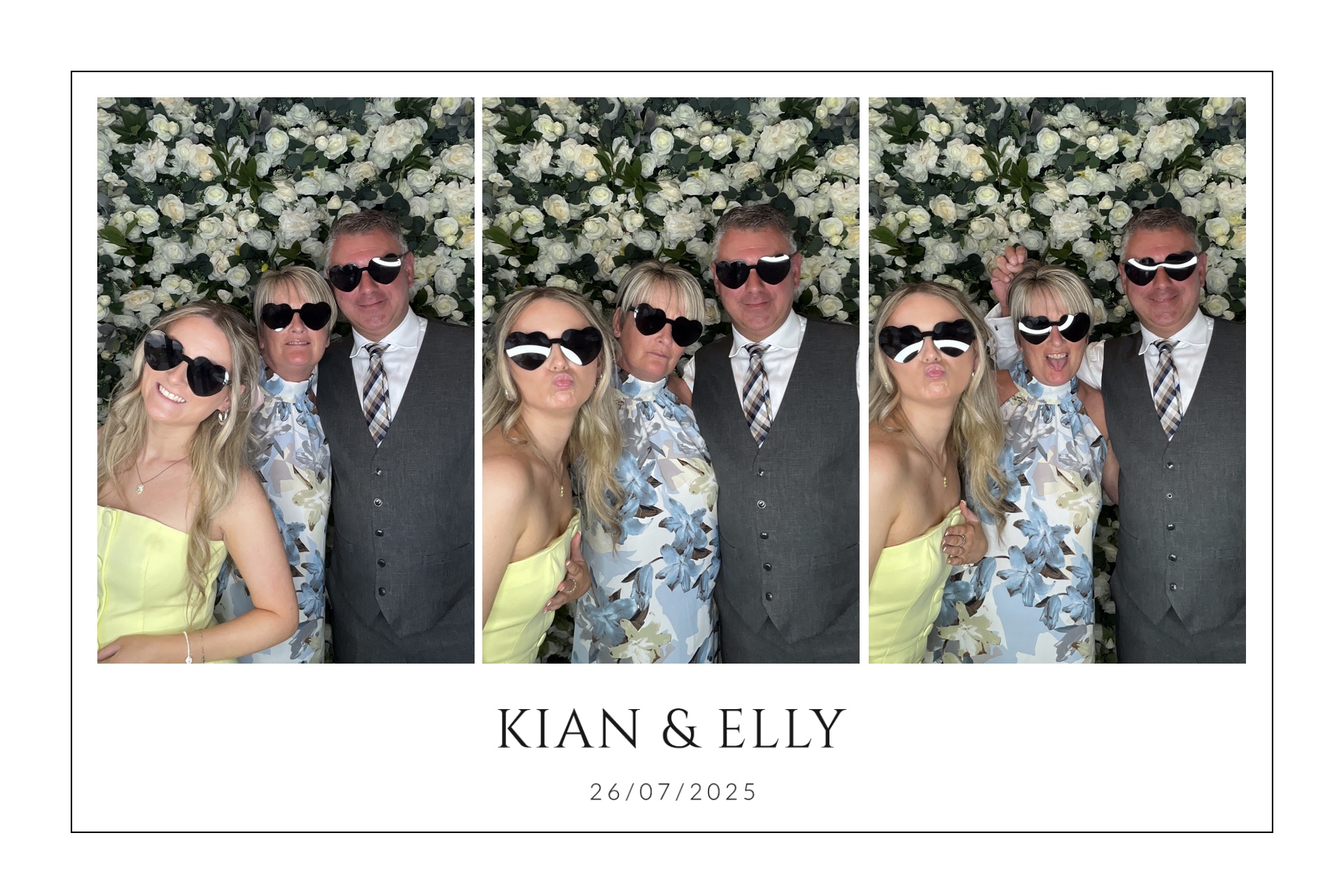 Kian & Elly Photo booth images  | View more photos from the event at gallery.magicimages.uk/u/MagicImages/Kian-Elly-Photo-booth-images