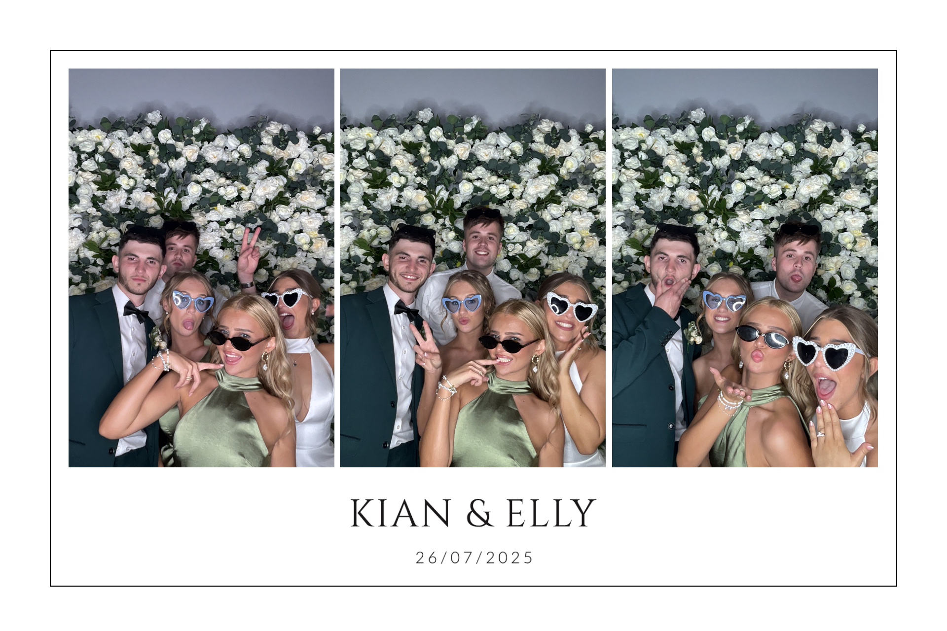 Kian & Elly Photo booth images  | View more photos from the event at gallery.magicimages.uk/u/MagicImages/Kian-Elly-Photo-booth-images