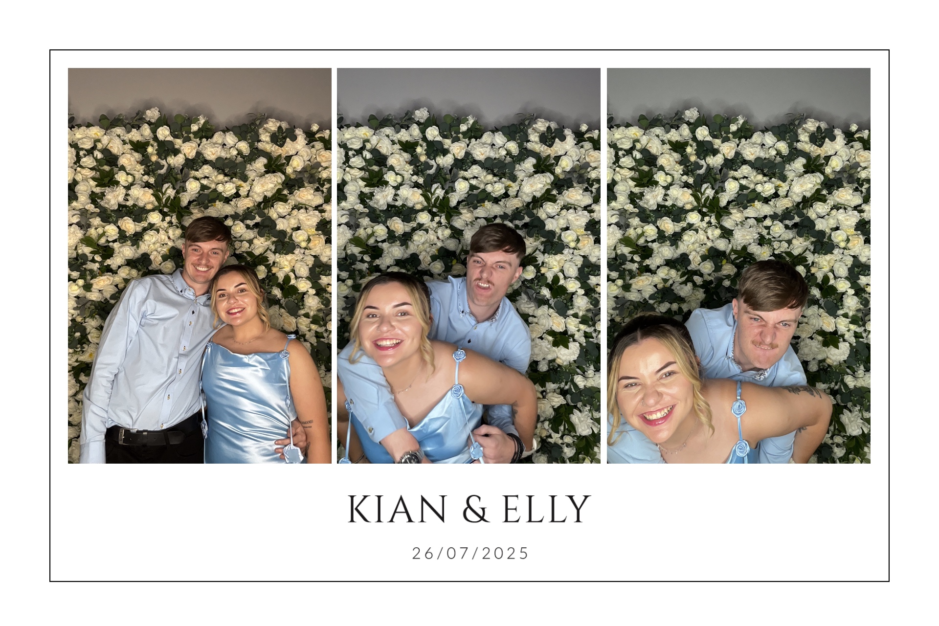 Kian & Elly Photo booth images  | View more photos from the event at gallery.magicimages.uk/u/MagicImages/Kian-Elly-Photo-booth-images