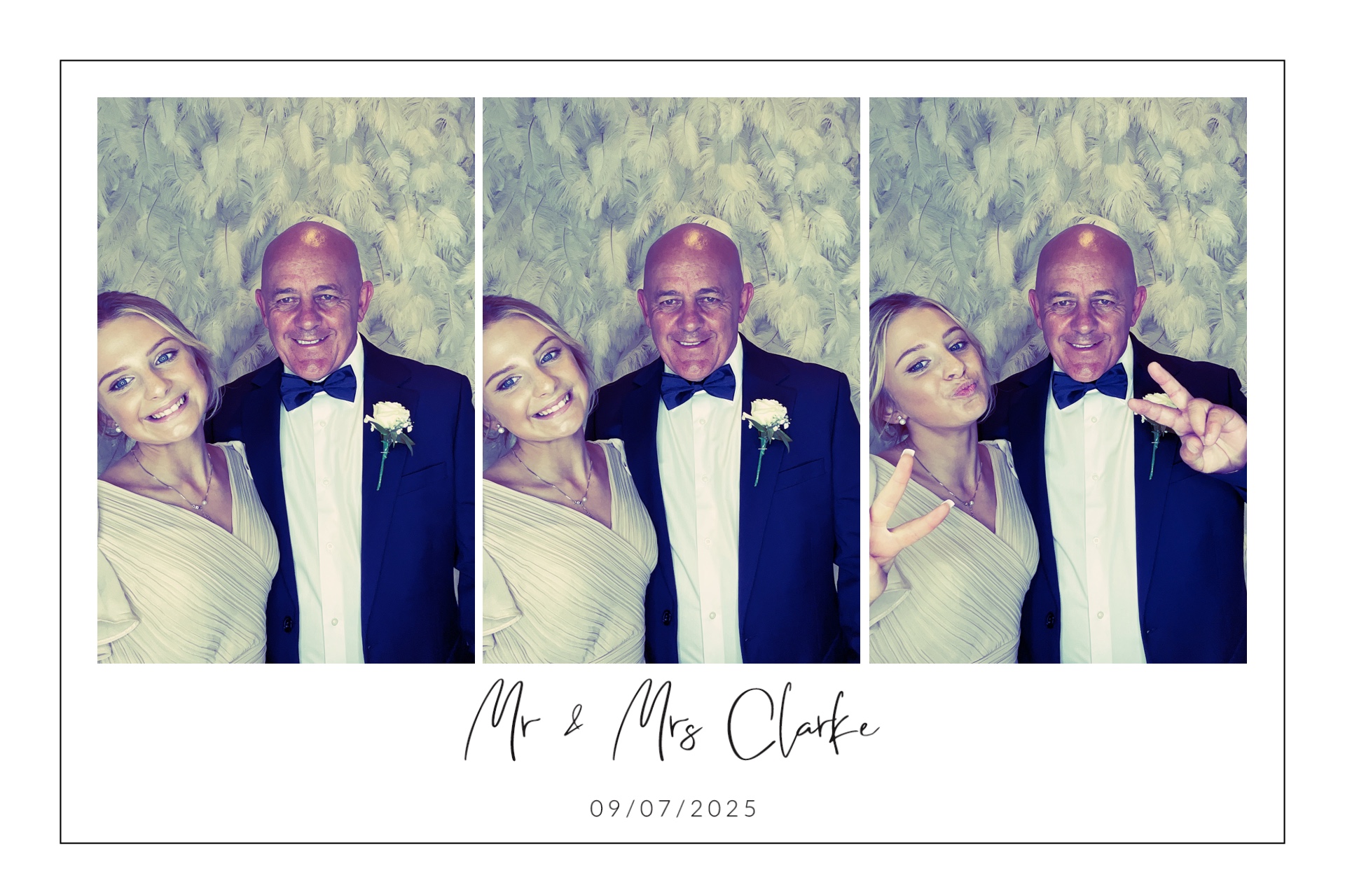 Mr & Mrs Clarke photo booth images  | View more photos from the event at gallery.magicimages.uk/u/MagicImages/Mr-Mrs-Clarke-photo-booth-images