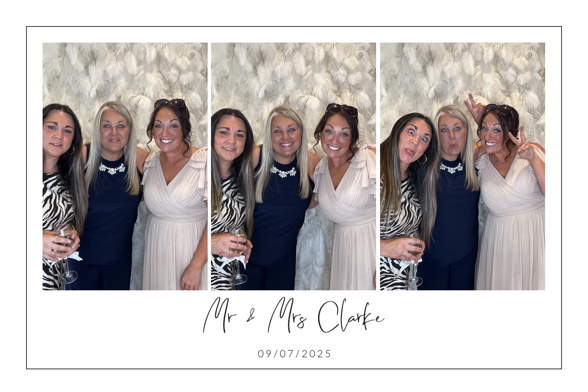 Mr & Mrs Clarke photo booth images  | View more photos from the event at gallery.magicimages.uk/u/MagicImages/Mr-Mrs-Clarke-photo-booth-images