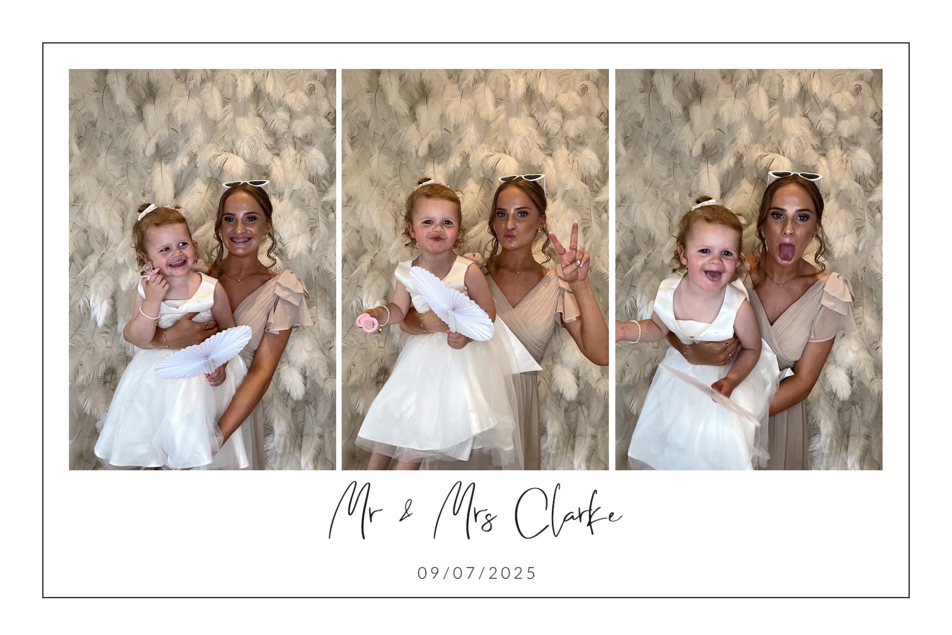 Mr & Mrs Clarke photo booth images  | View more photos from the event at gallery.magicimages.uk/u/MagicImages/Mr-Mrs-Clarke-photo-booth-images