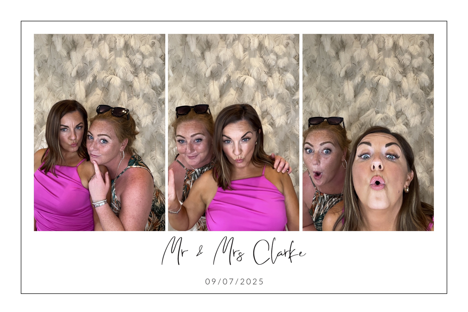 Mr & Mrs Clarke photo booth images  | View more photos from the event at gallery.magicimages.uk/u/MagicImages/Mr-Mrs-Clarke-photo-booth-images