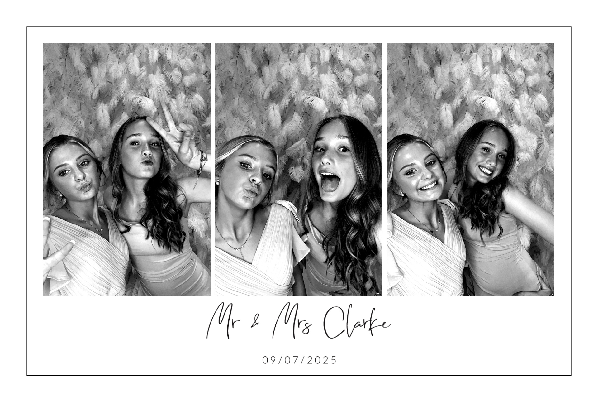 Mr & Mrs Clarke photo booth images  | View more photos from the event at gallery.magicimages.uk/u/MagicImages/Mr-Mrs-Clarke-photo-booth-images