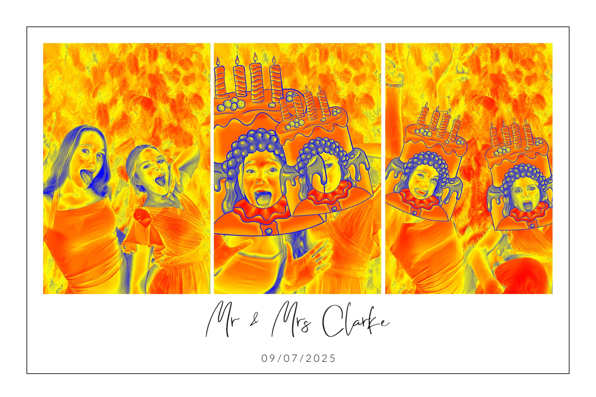 Mr & Mrs Clarke photo booth images  | View more photos from the event at gallery.magicimages.uk/u/MagicImages/Mr-Mrs-Clarke-photo-booth-images