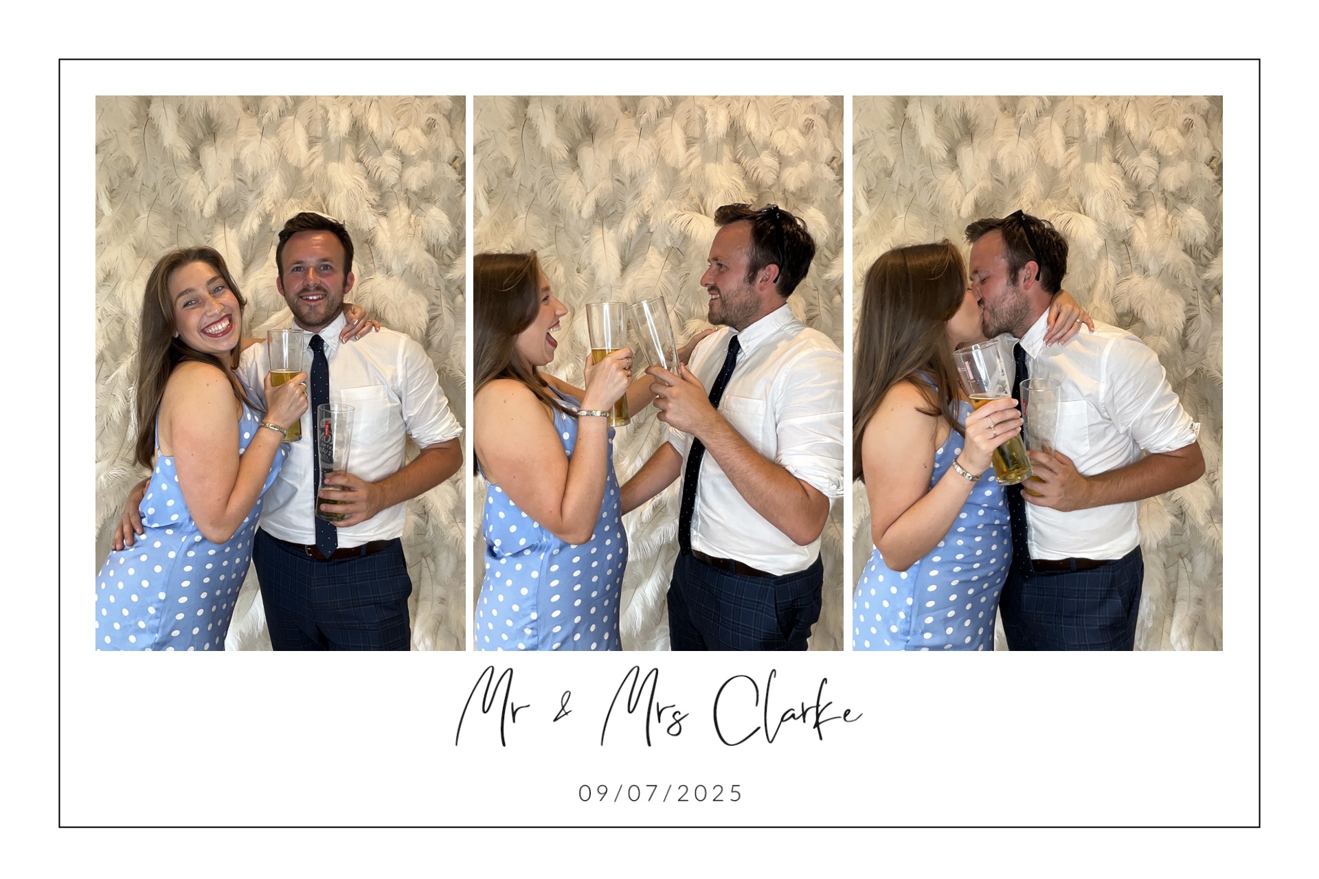 Mr & Mrs Clarke photo booth images  | View more photos from the event at gallery.magicimages.uk/u/MagicImages/Mr-Mrs-Clarke-photo-booth-images