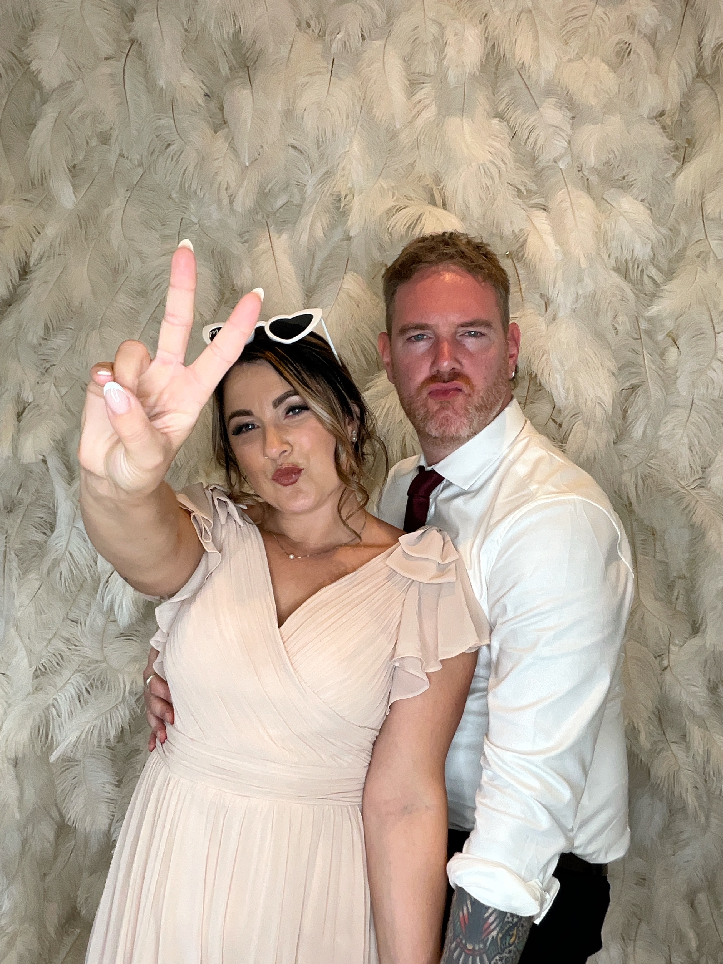 Mr & Mrs Clarke photo booth images  | View more photos from the event at gallery.magicimages.uk/u/MagicImages/Mr-Mrs-Clarke-photo-booth-images