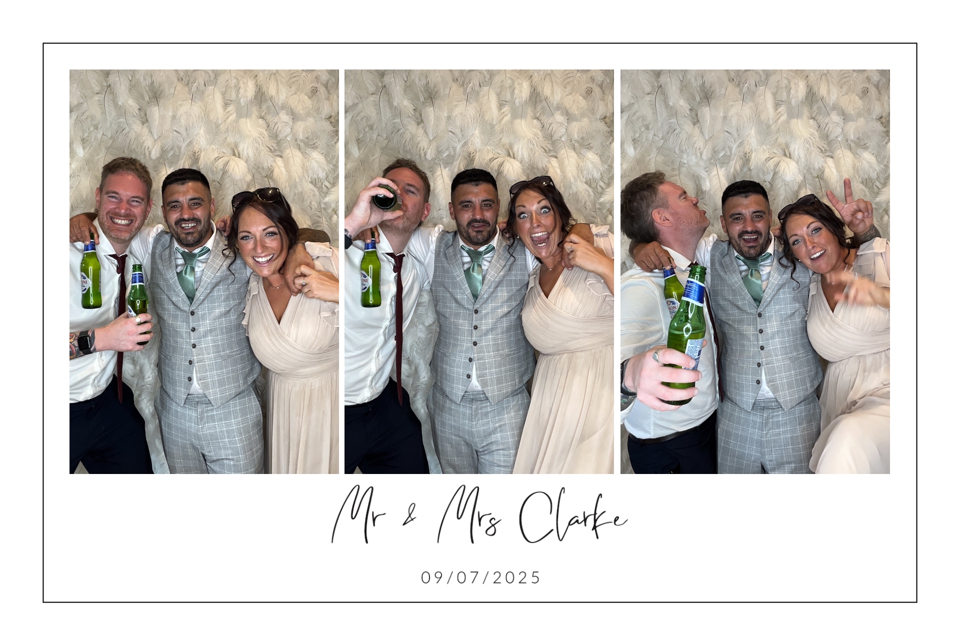 Mr & Mrs Clarke photo booth images  | View more photos from the event at gallery.magicimages.uk/u/MagicImages/Mr-Mrs-Clarke-photo-booth-images