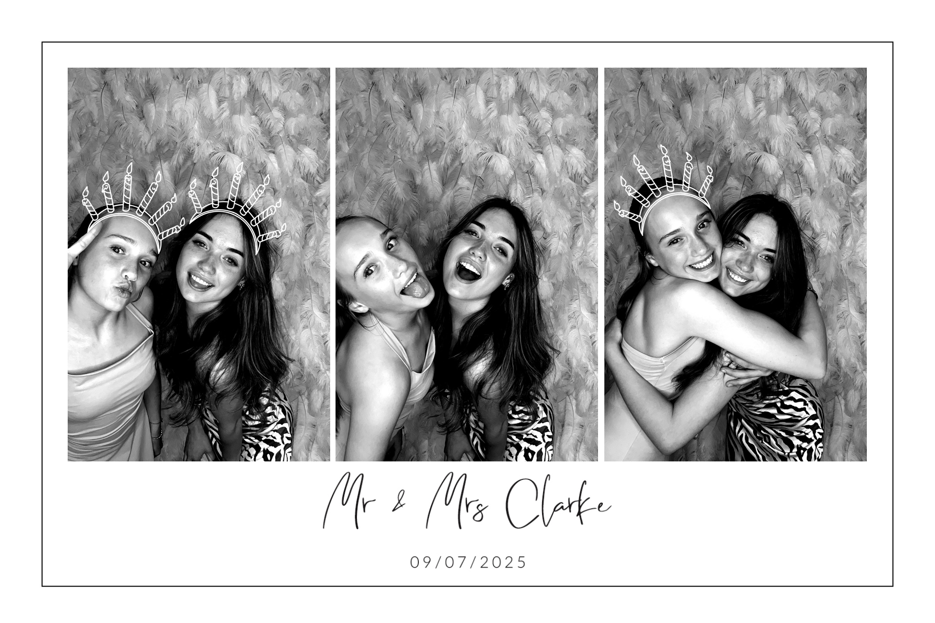 Mr & Mrs Clarke photo booth images  | View more photos from the event at gallery.magicimages.uk/u/MagicImages/Mr-Mrs-Clarke-photo-booth-images