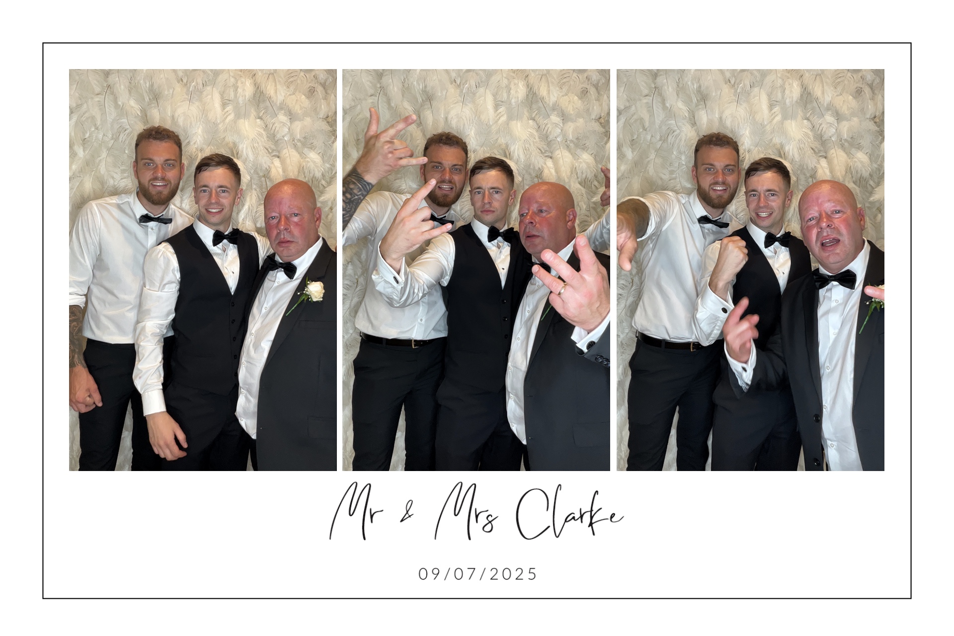 Mr & Mrs Clarke photo booth images  | View more photos from the event at gallery.magicimages.uk/u/MagicImages/Mr-Mrs-Clarke-photo-booth-images