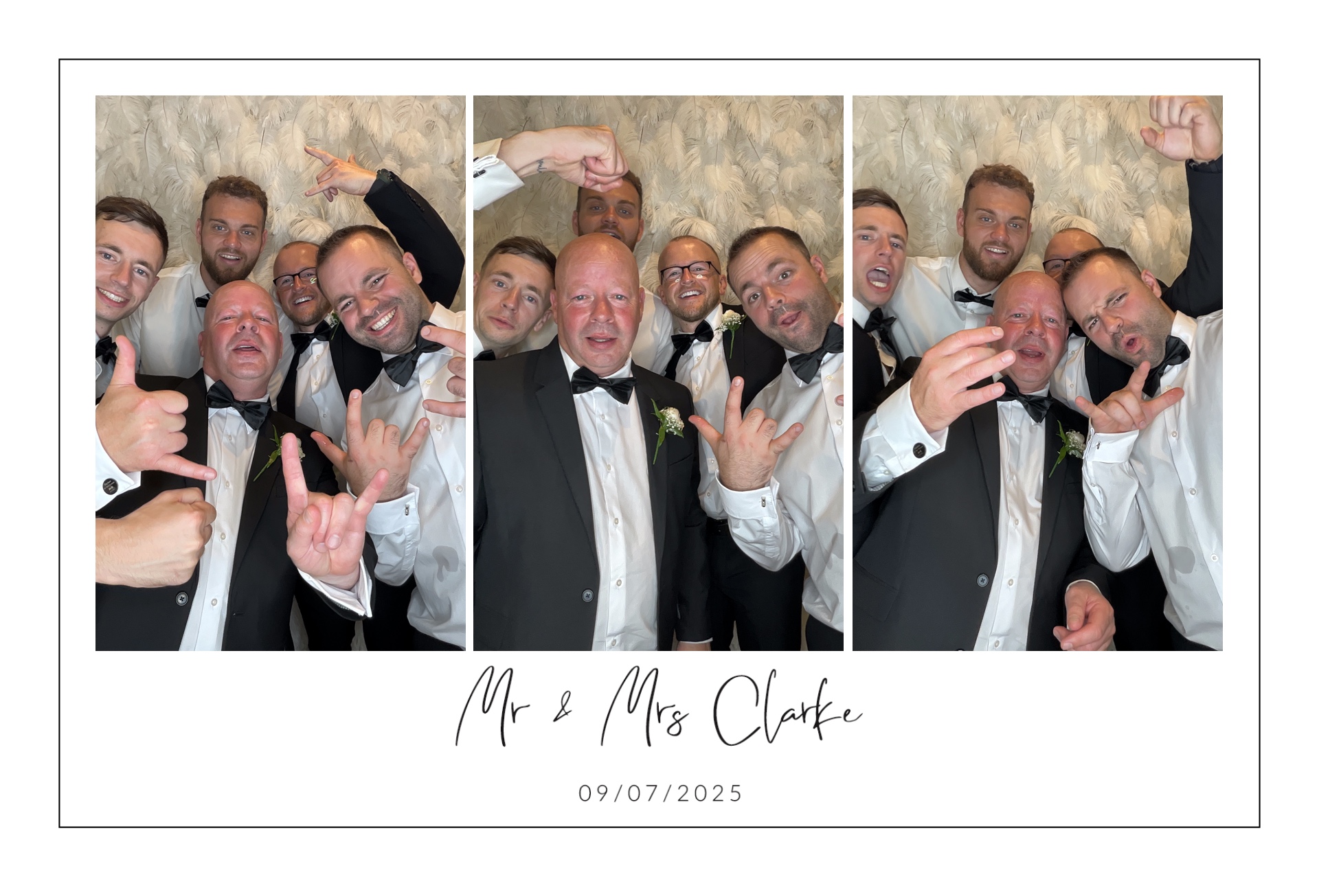 Mr & Mrs Clarke photo booth images  | View more photos from the event at gallery.magicimages.uk/u/MagicImages/Mr-Mrs-Clarke-photo-booth-images