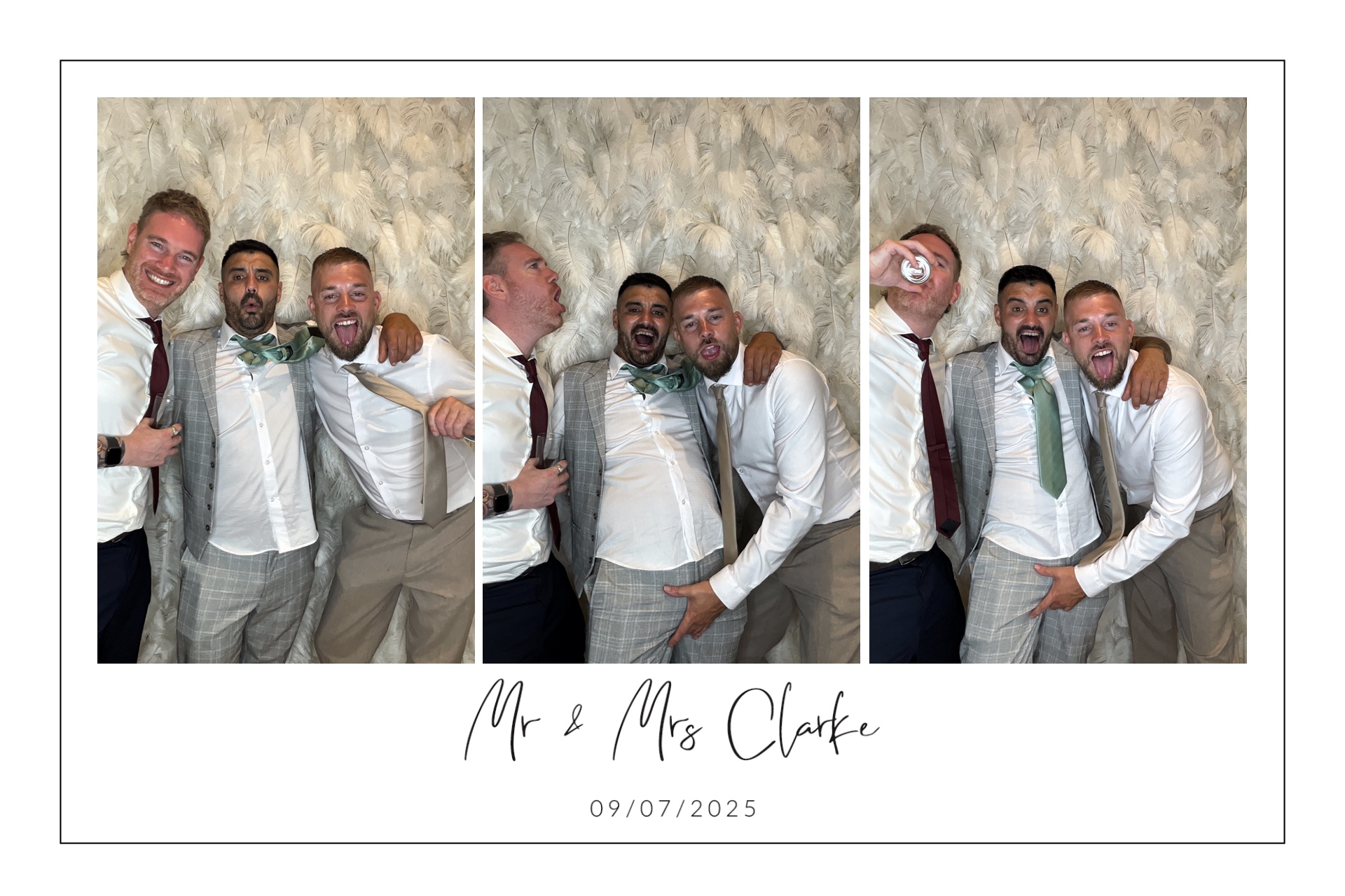 Mr & Mrs Clarke photo booth images  | View more photos from the event at gallery.magicimages.uk/u/MagicImages/Mr-Mrs-Clarke-photo-booth-images