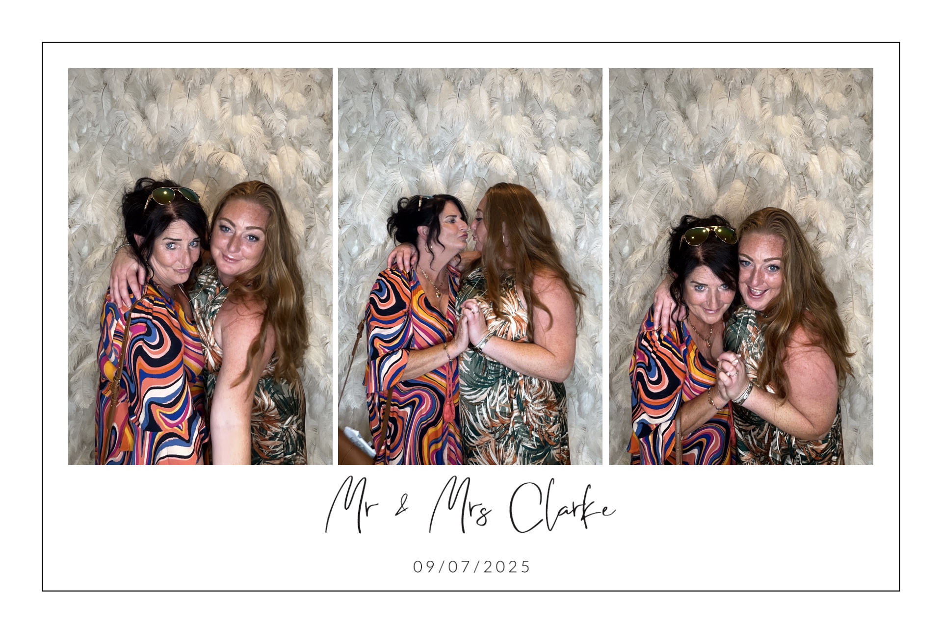 Mr & Mrs Clarke photo booth images  | View more photos from the event at gallery.magicimages.uk/u/MagicImages/Mr-Mrs-Clarke-photo-booth-images