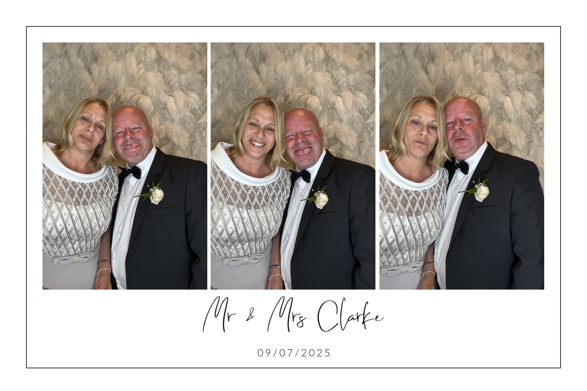 Mr & Mrs Clarke photo booth images  | View more photos from the event at gallery.magicimages.uk/u/MagicImages/Mr-Mrs-Clarke-photo-booth-images