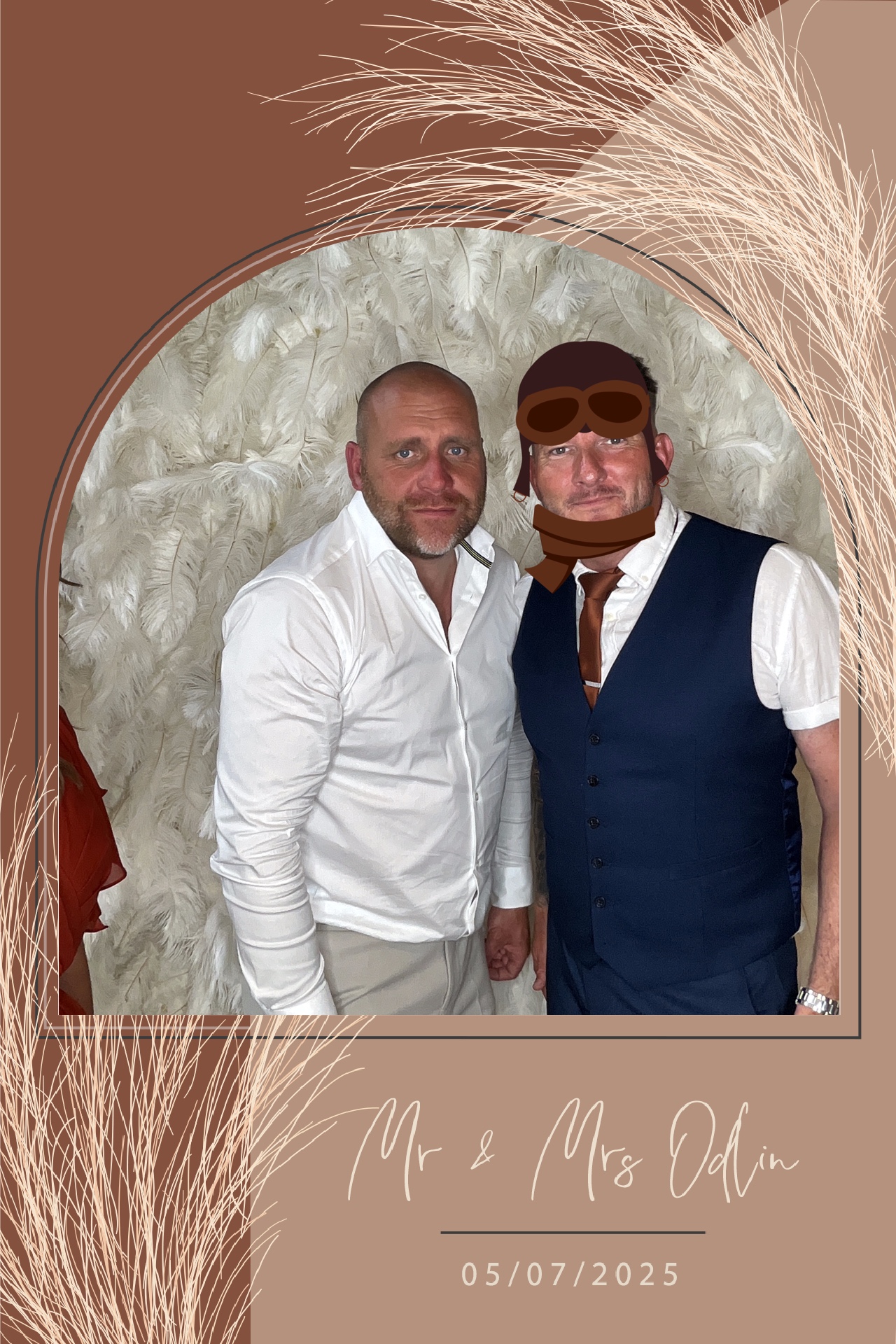 Mr & Mrs Odlin Photo booth images  | View more photos from the event at gallery.magicimages.uk/u/MagicImages/Mr-Mrs-Odlin-Photo-booth-images