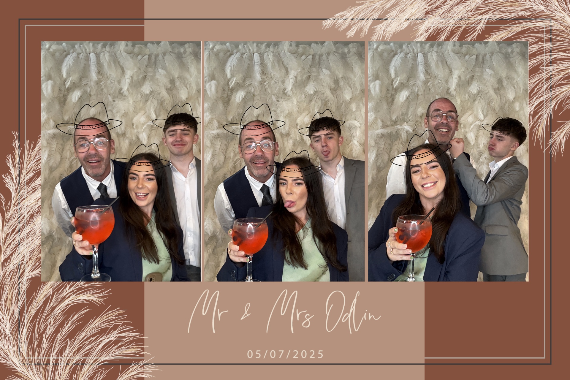 Mr & Mrs Odlin Photo booth images  | View more photos from the event at gallery.magicimages.uk/u/MagicImages/Mr-Mrs-Odlin-Photo-booth-images