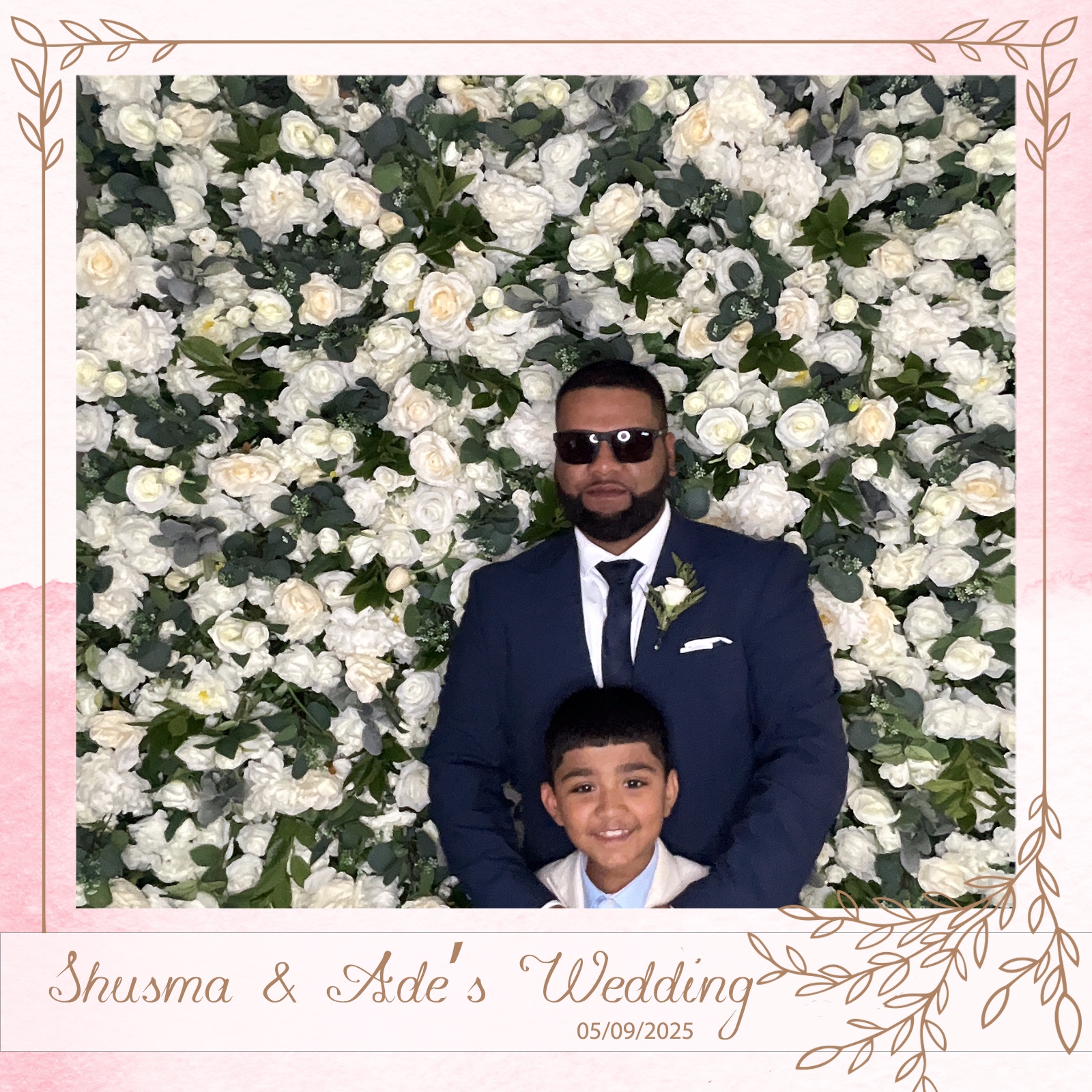 Shusma & Ade’s Wedding photo booth images  | View more photos from the event at gallery.magicimages.uk/u/MagicImages/Shusma-Ade’s-Wedding-photo-booth-images